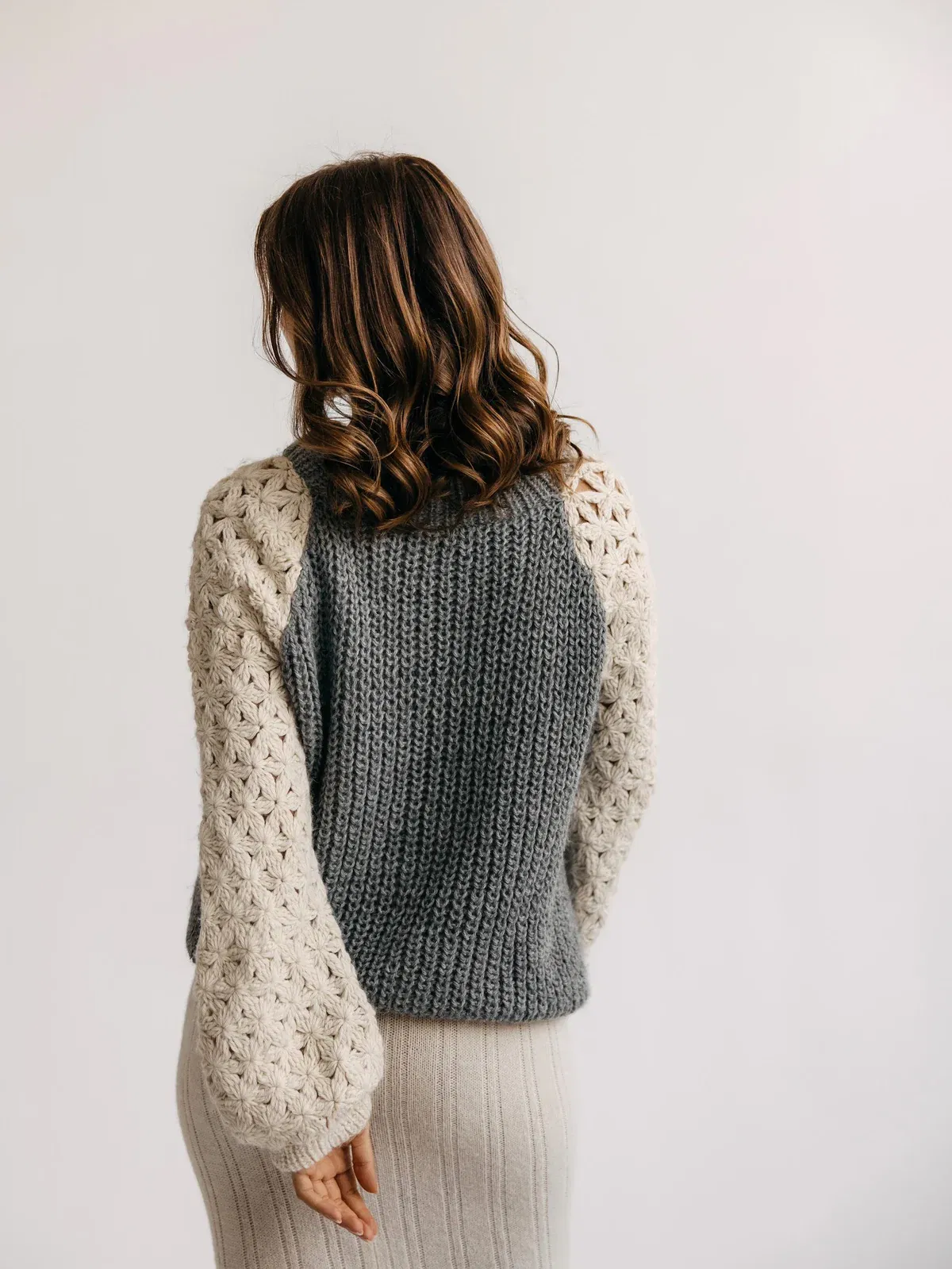 ita ito knitwear femme woman pul sweater quechua baby alpaga gris gray blanc 004