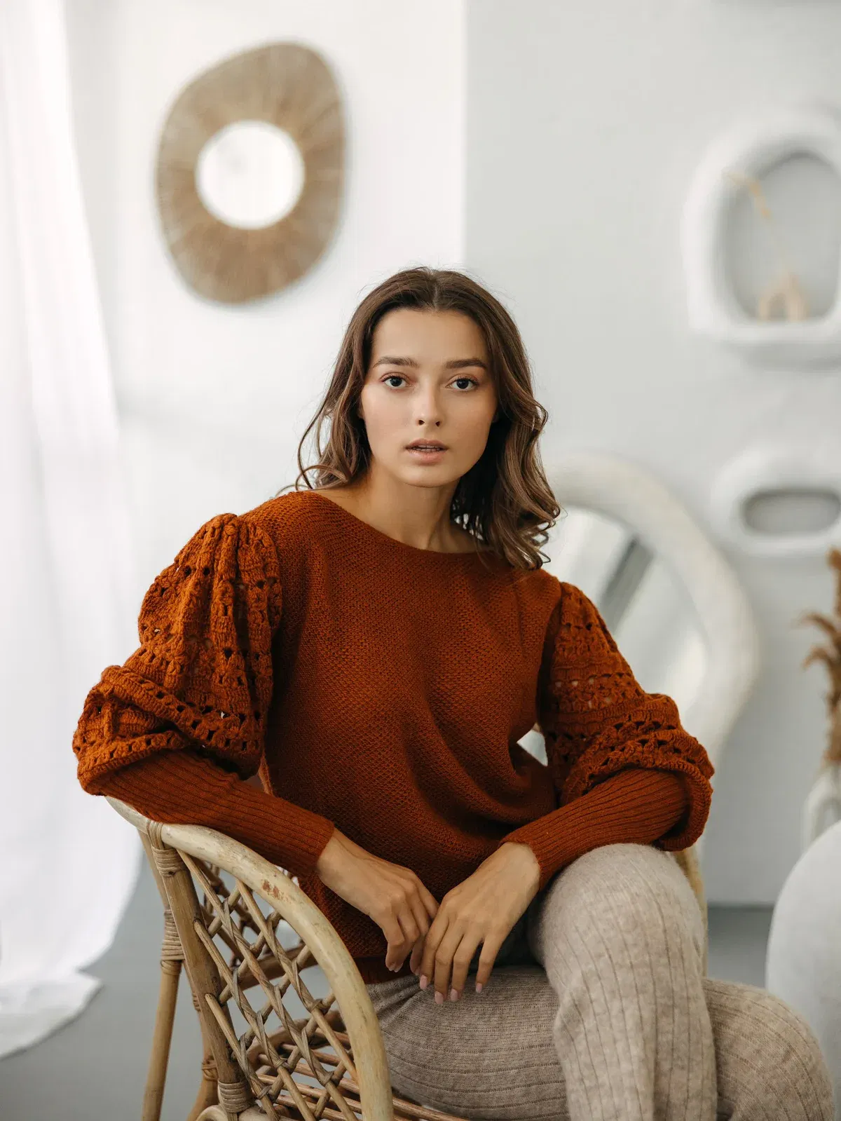 Alejandra Sweater - Cognac