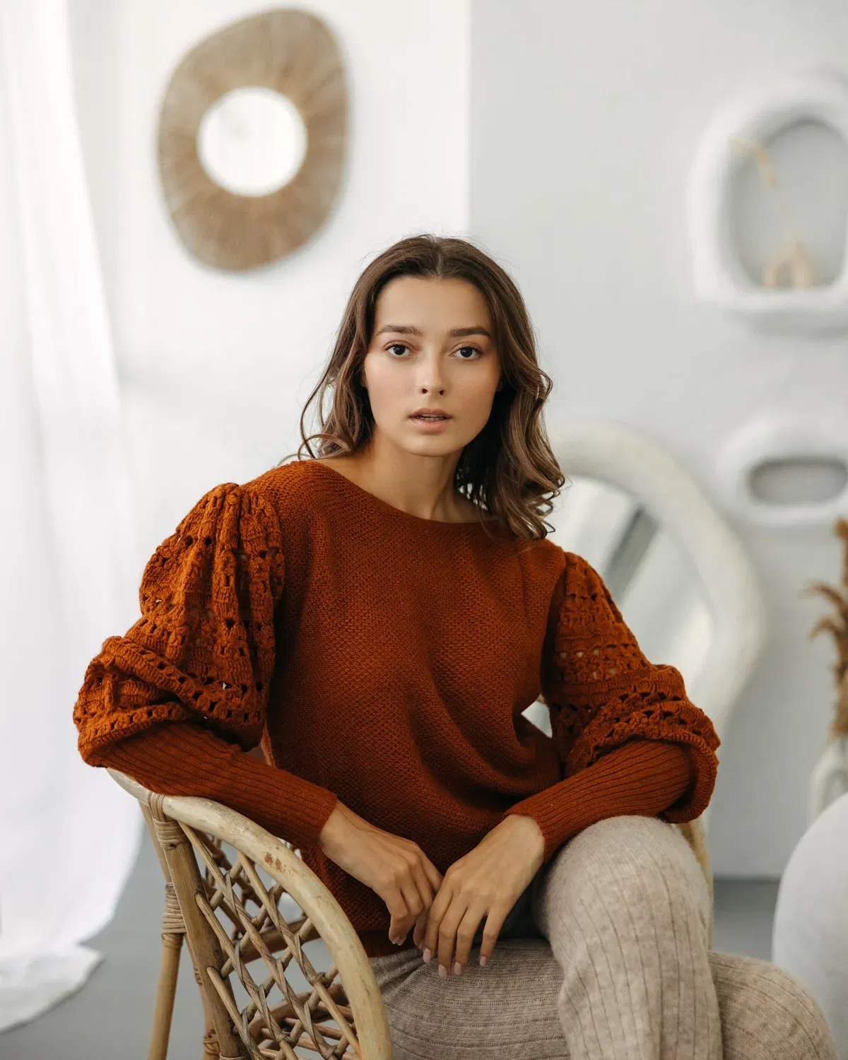 Alejandra Sweater - Cognac