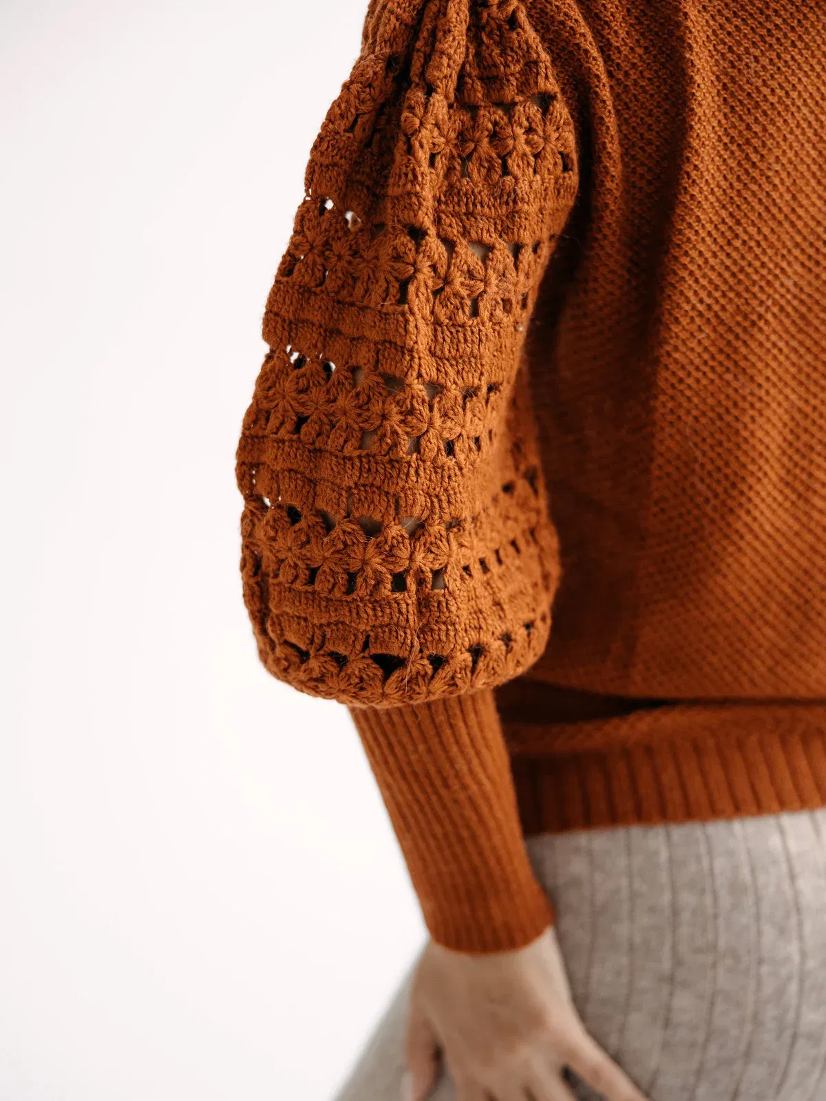 ita ito knitwear femme woman pull sweater alejandra baby alpaga cuivre cooper 012