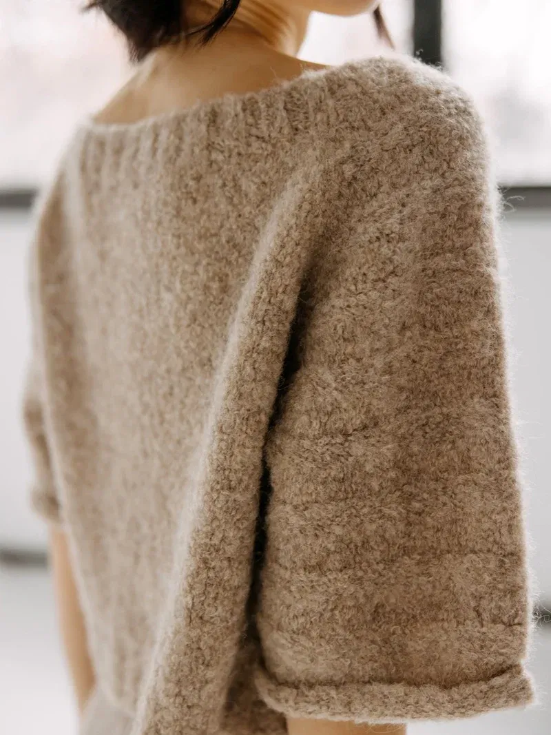 Jasmine Sweater - Light Brown