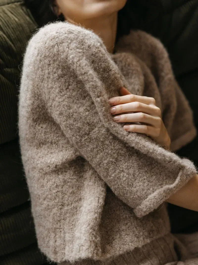 Jasmine Sweater - Light Brown