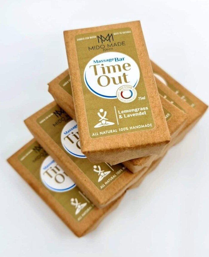 Home -Sustainable Products Marketplace 11 Time Out massage bars, handmade in Switzerland
