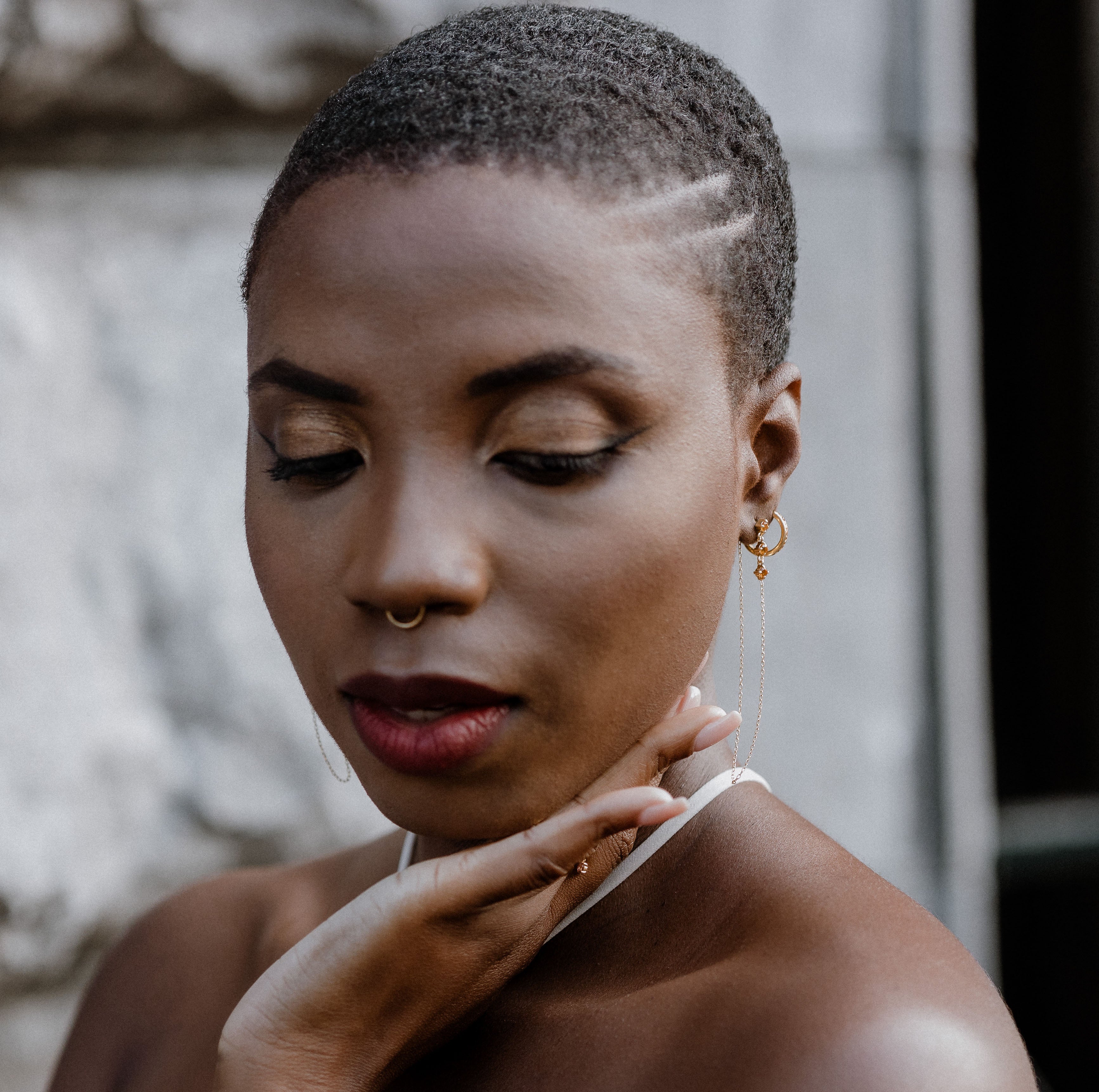 Azra citrine earrings 3 Azra citrine earrings