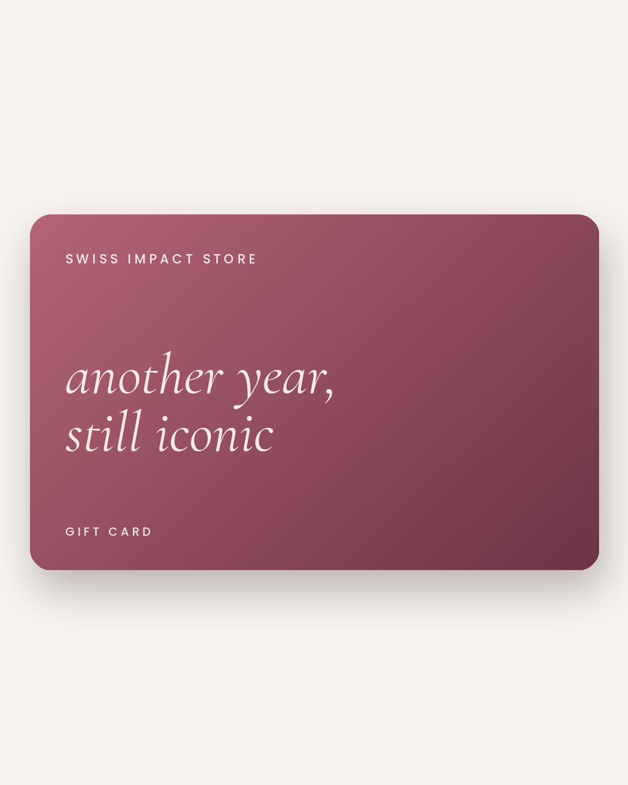 SiS Birthday Gift Card