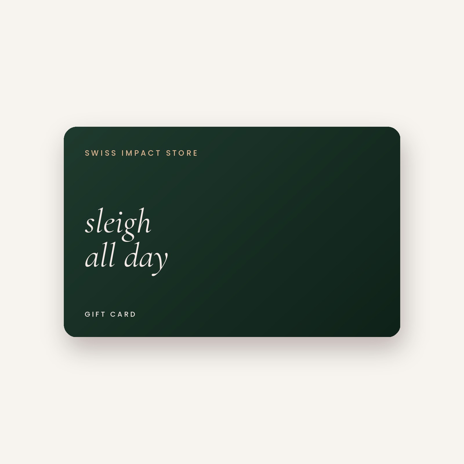SiS Holiday Gift Card 1 SiS Holiday Gift Card