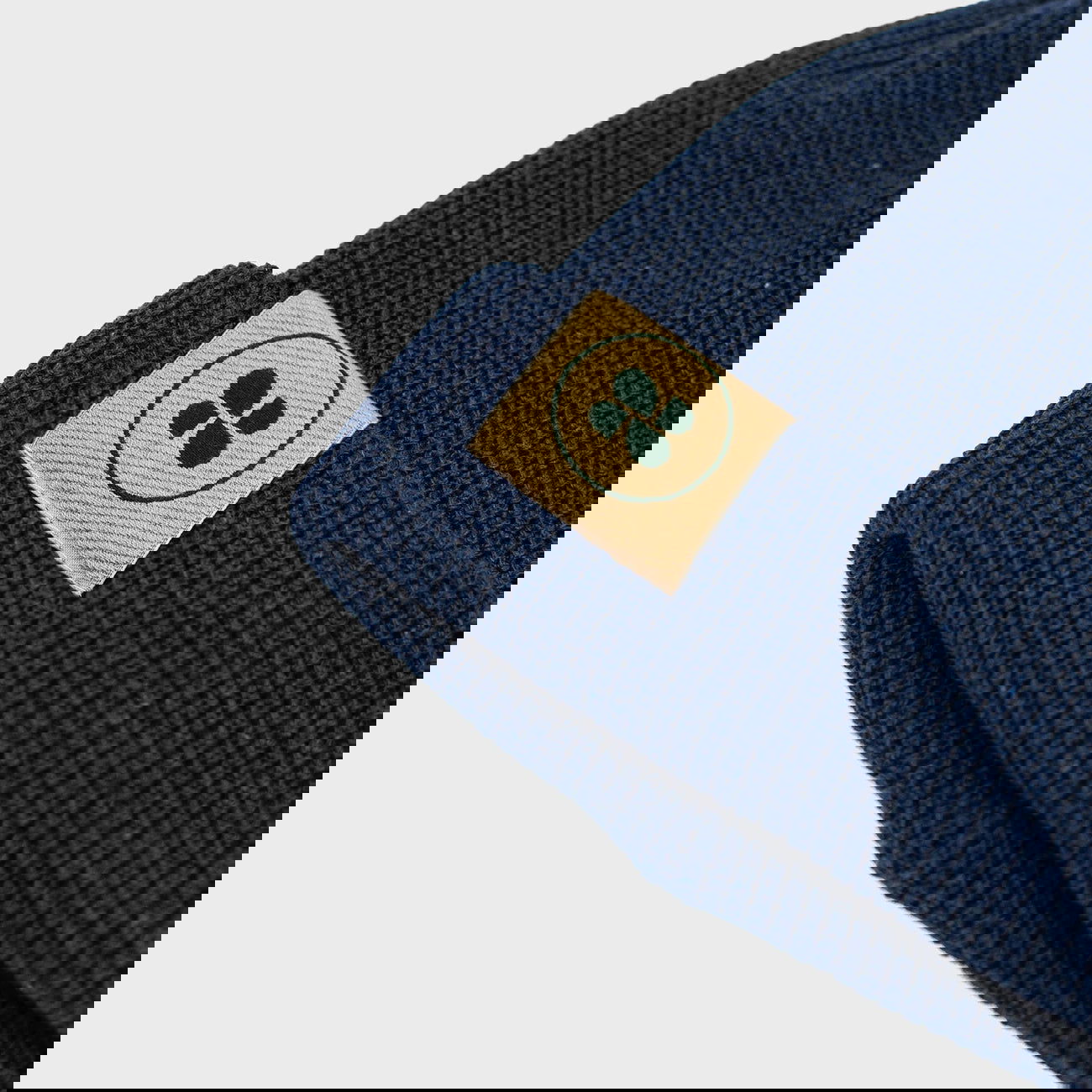 Lumberjack Recycled Beanie Navy 2 Vegan blue beanie – sustainable and cruelty-free