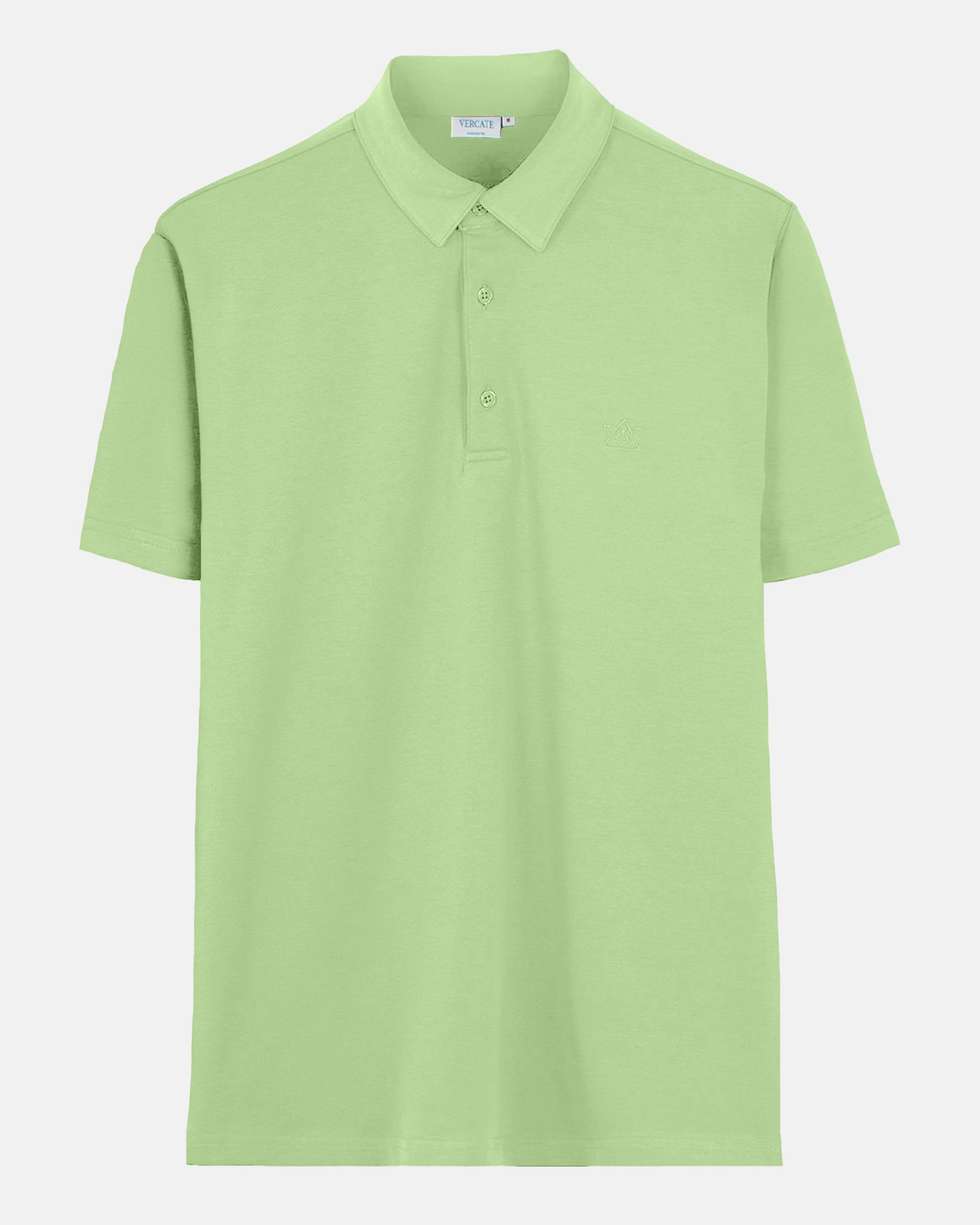 Non Iron Polo Shirt - Green Lemon