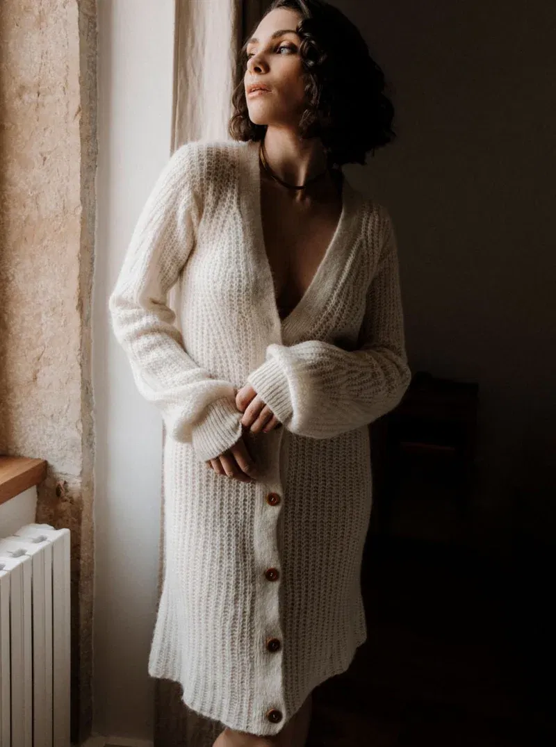 Sillar dress - white