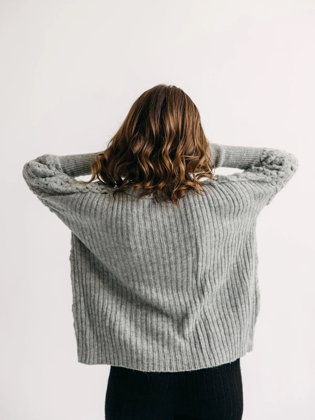 ita ito knitwear femme woman pull sweater jasmin baby alpaga gris gray 005