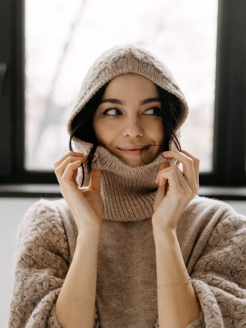 Jasmin Balaclava - Light Brown