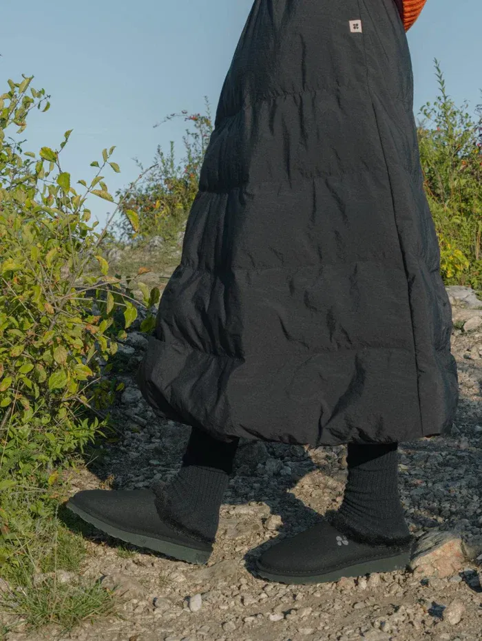 Classic Vegan Slippers Black (Unisex) 3 Classic Vegan Slippers Black (Unisex)