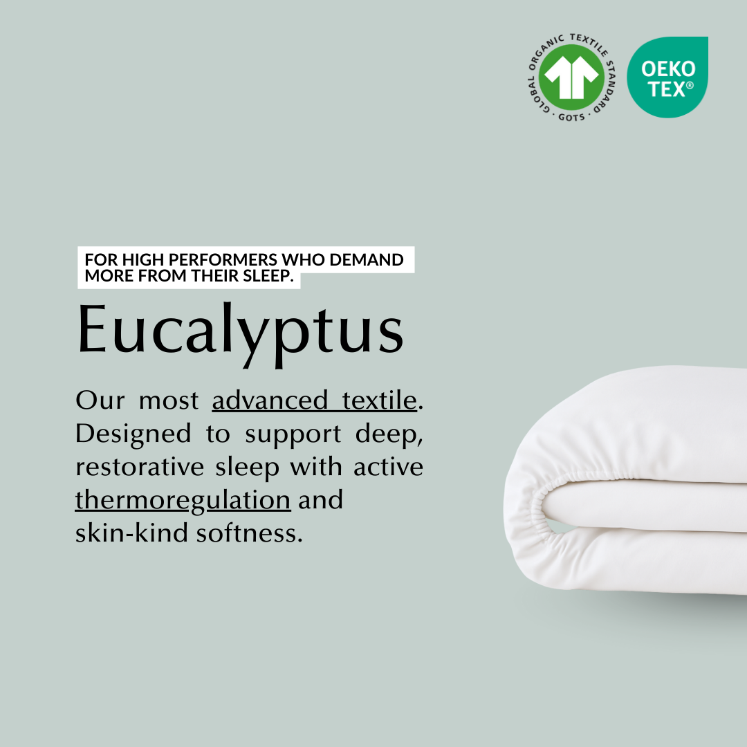 Cool & Comfy Silk Fitted Sheet (Eucalyptus) 3 Cool & Comfy Silk Fitted Sheet (Eucalyptus)