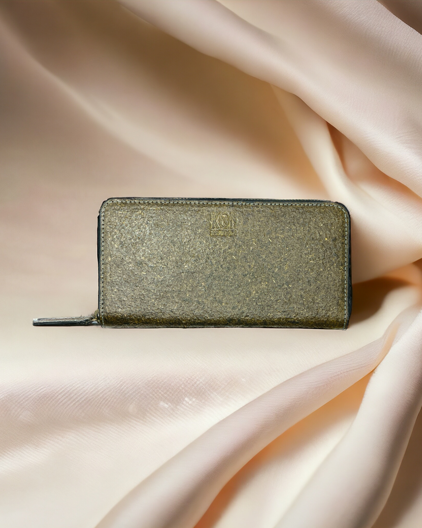 Kochi Long Zip Wallet - Ash Grey 4 Ash Gray Long Zip Wallet