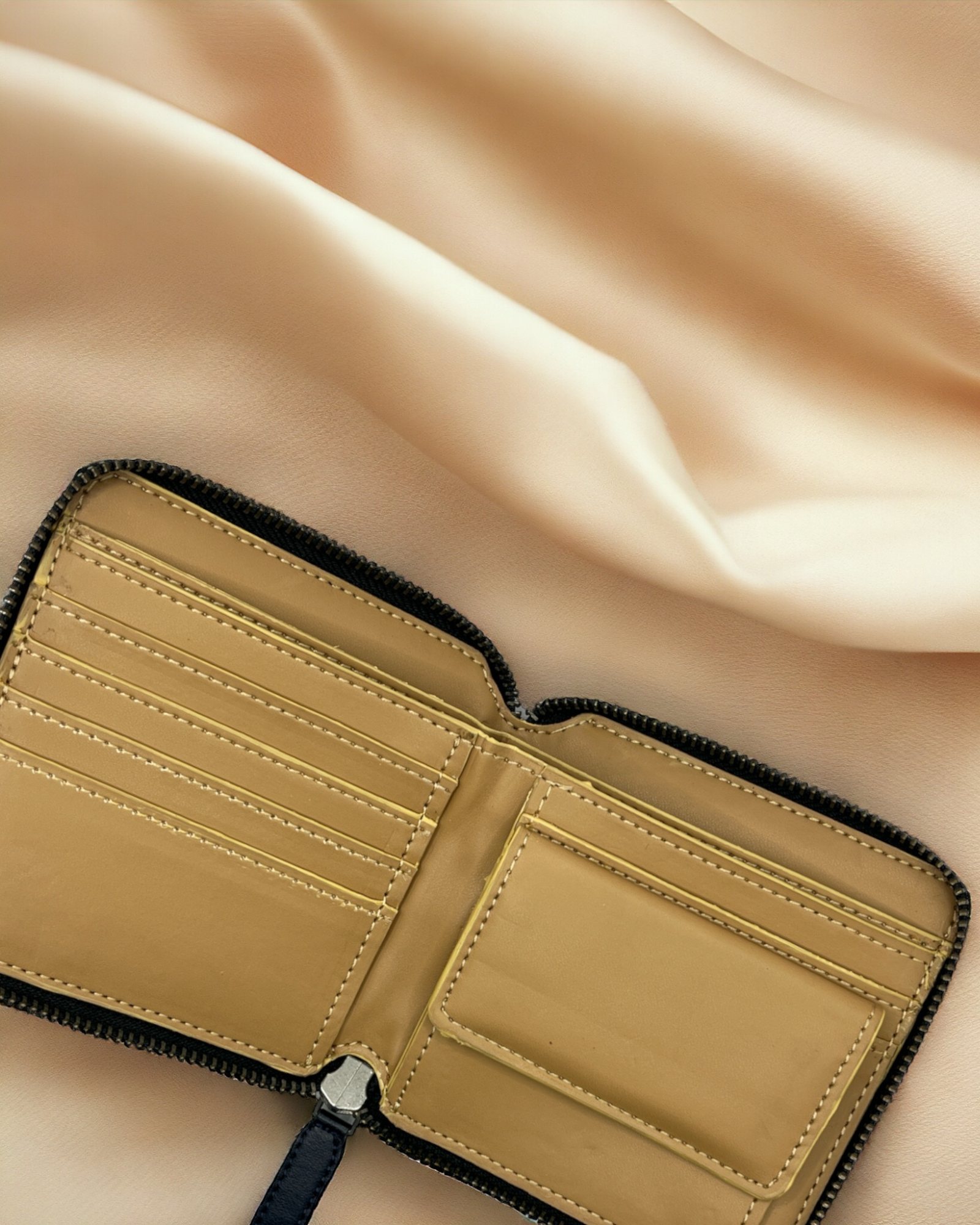 Kivik Small Zip Wallet - Navy Blue 2 Coastal Blue Small zip wallet