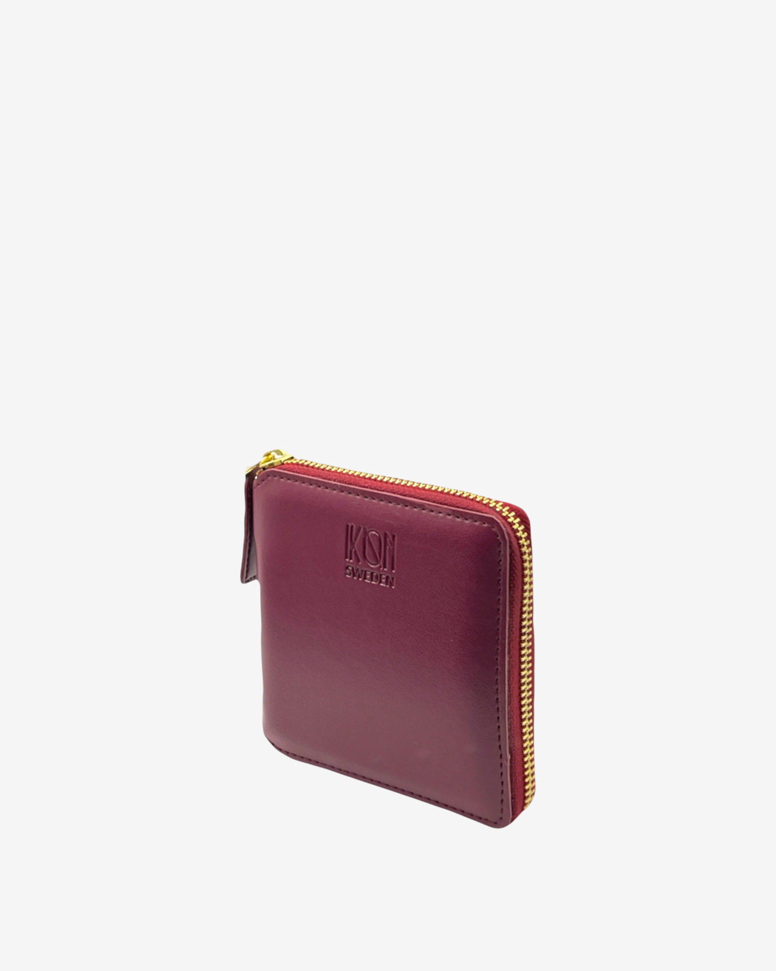 Wine Red Small zip wallet