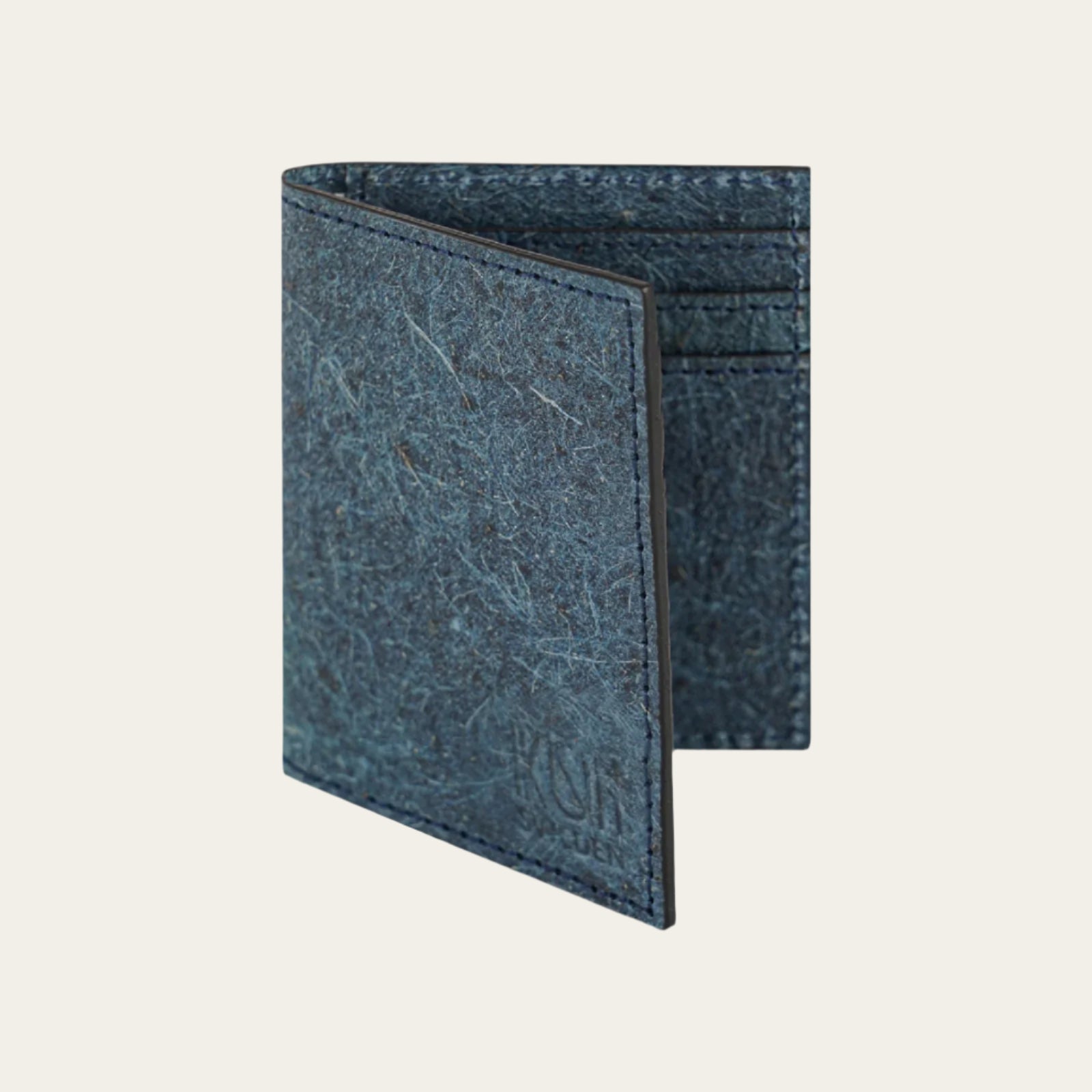 Compact Card Wallet 1 Dark Indigo Vegan Card Wallet