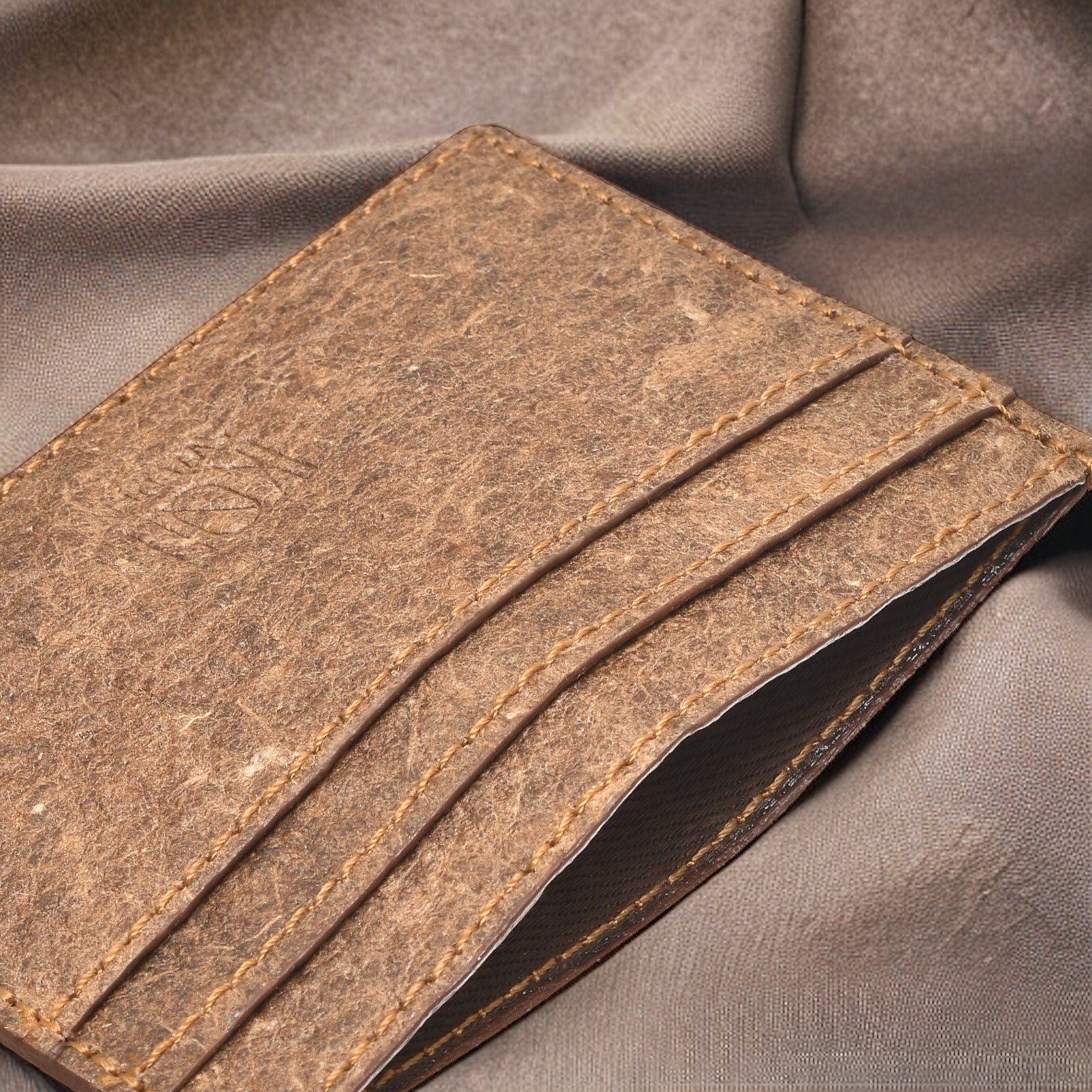 Slim Card Holder - Cutch Brown 3 Cutch Brown Card holder