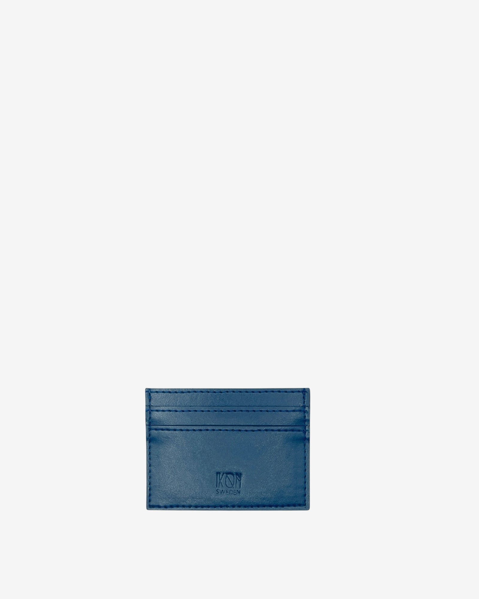 Coastal Blue vegan leather Card Holder