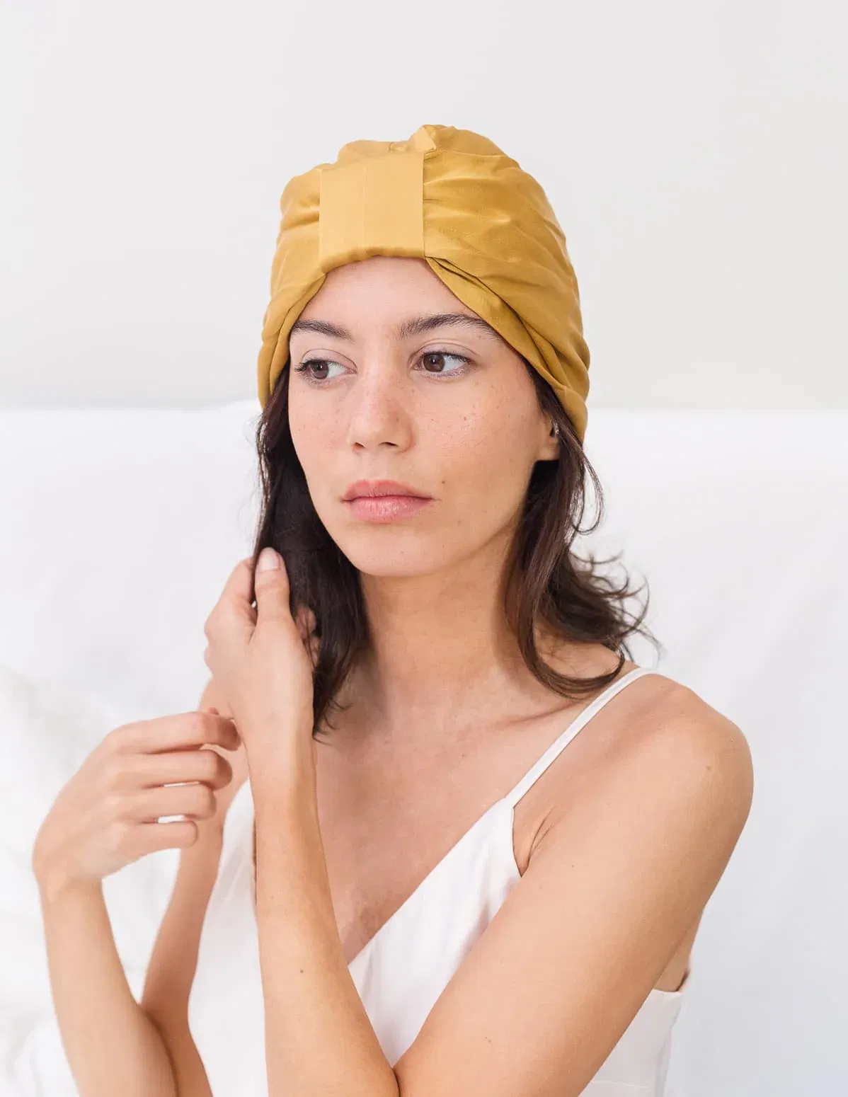 Ananda Uni Organic Silk Turban 1 Ananda Uni Organic Silk Turban