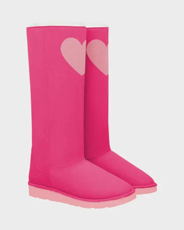 Classic Vegan Long in Love with Pink Boots (limited edition) 2 Classic Vegan Long in Love with Pink Boots (limited edition)