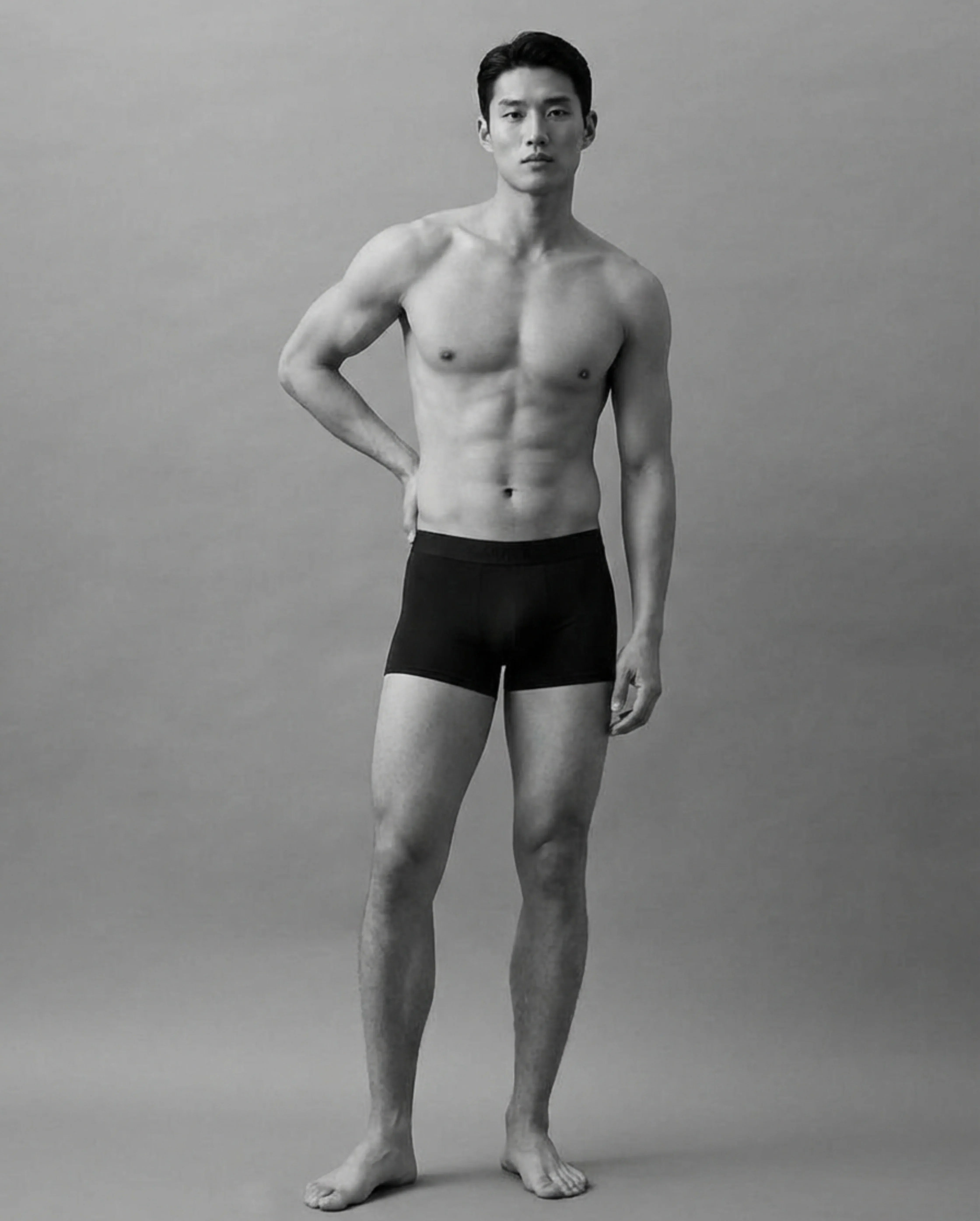 Men's Merino Wool Boxer Briefs | Breathable Natural Trunks 2 Merino Wool Boxers – Black - Zubek.Co