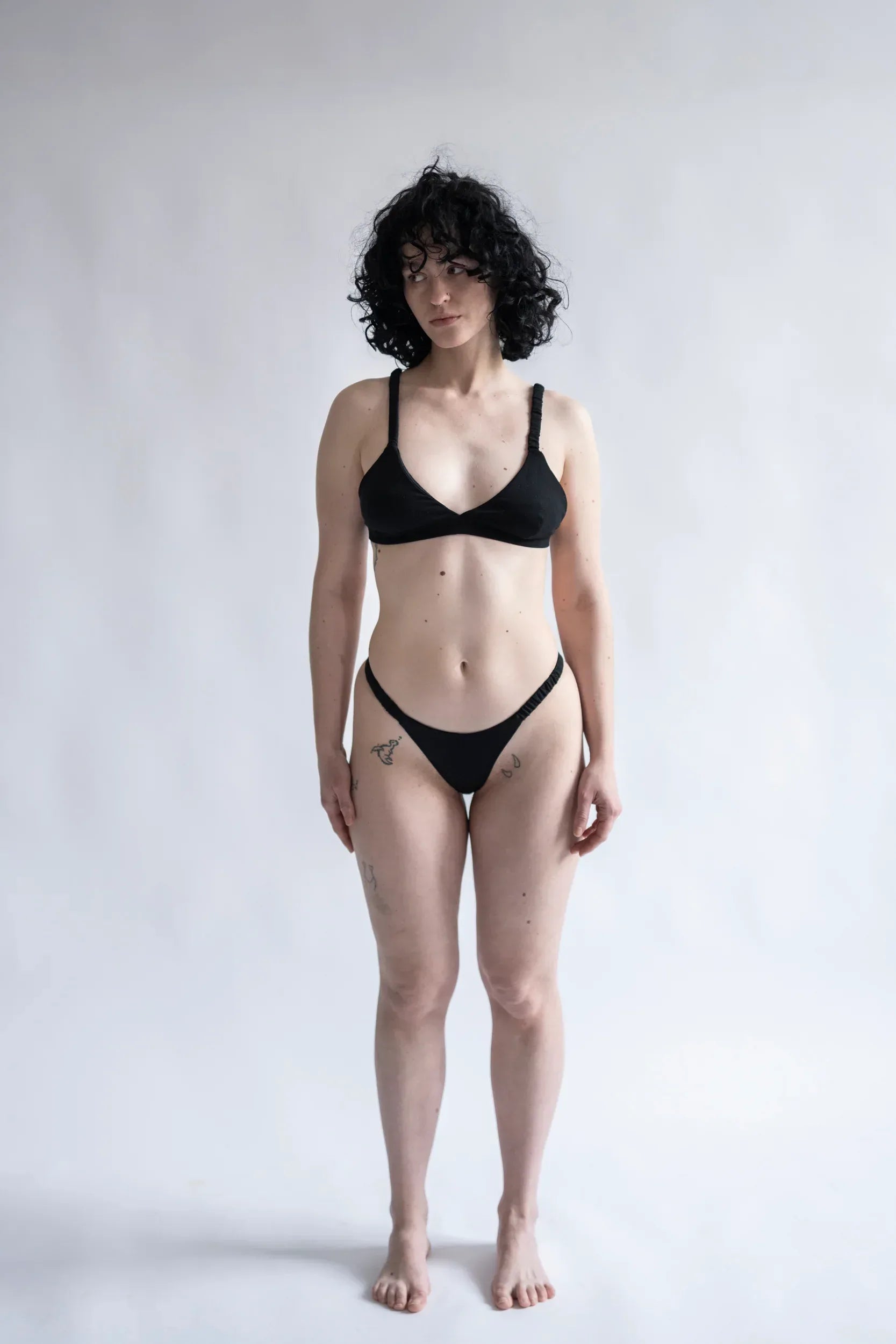 Merino Wool Bra – Black 4 Merino Wool Bra – Black | Natural Wireless Support - Zubek.Co