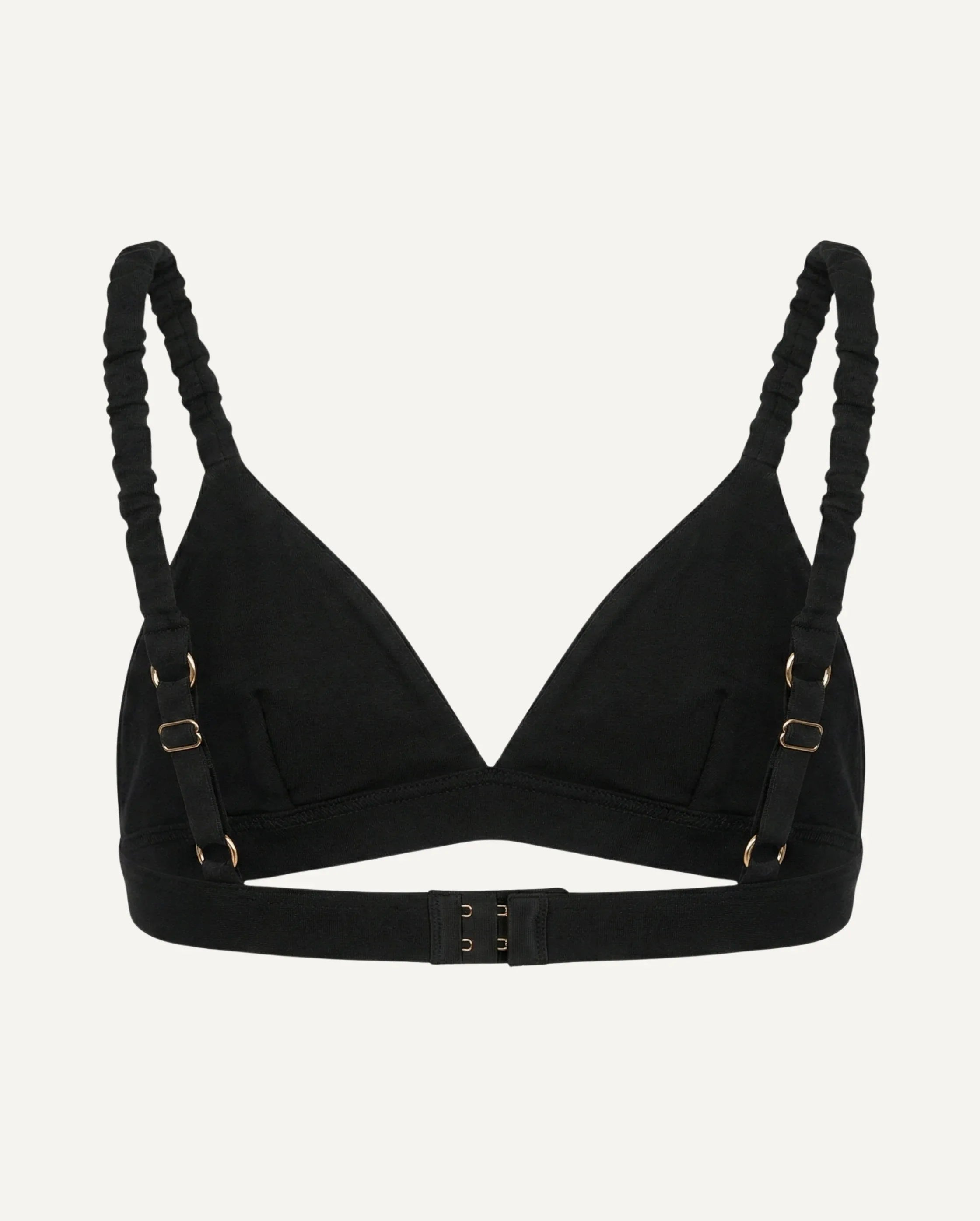 Merino Wool Bra – Black 3 Merino Wool Bra – Black | Natural Wireless Support - Zubek.Co