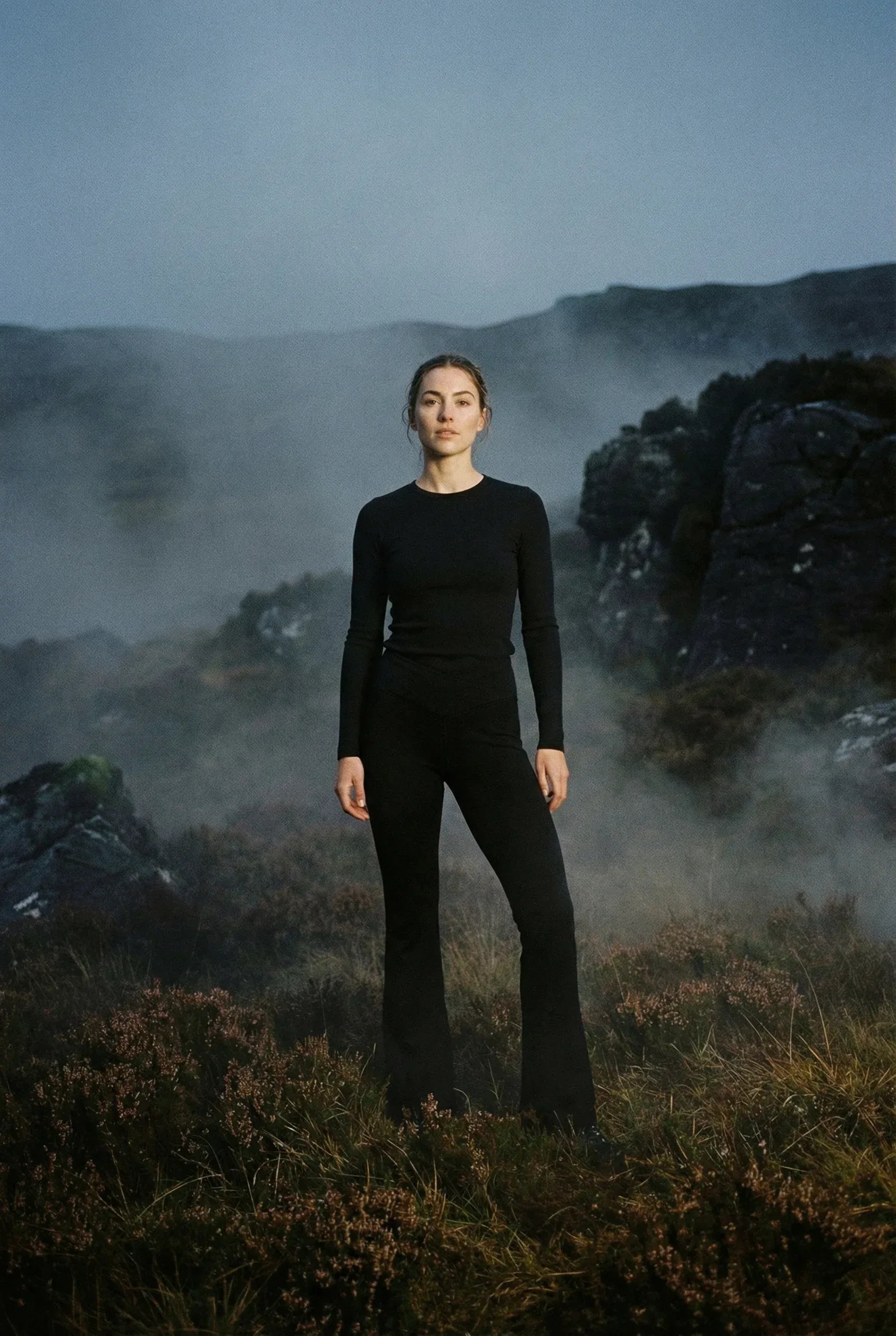 Merino Wool Longsleeve - Black - Zubek.Co