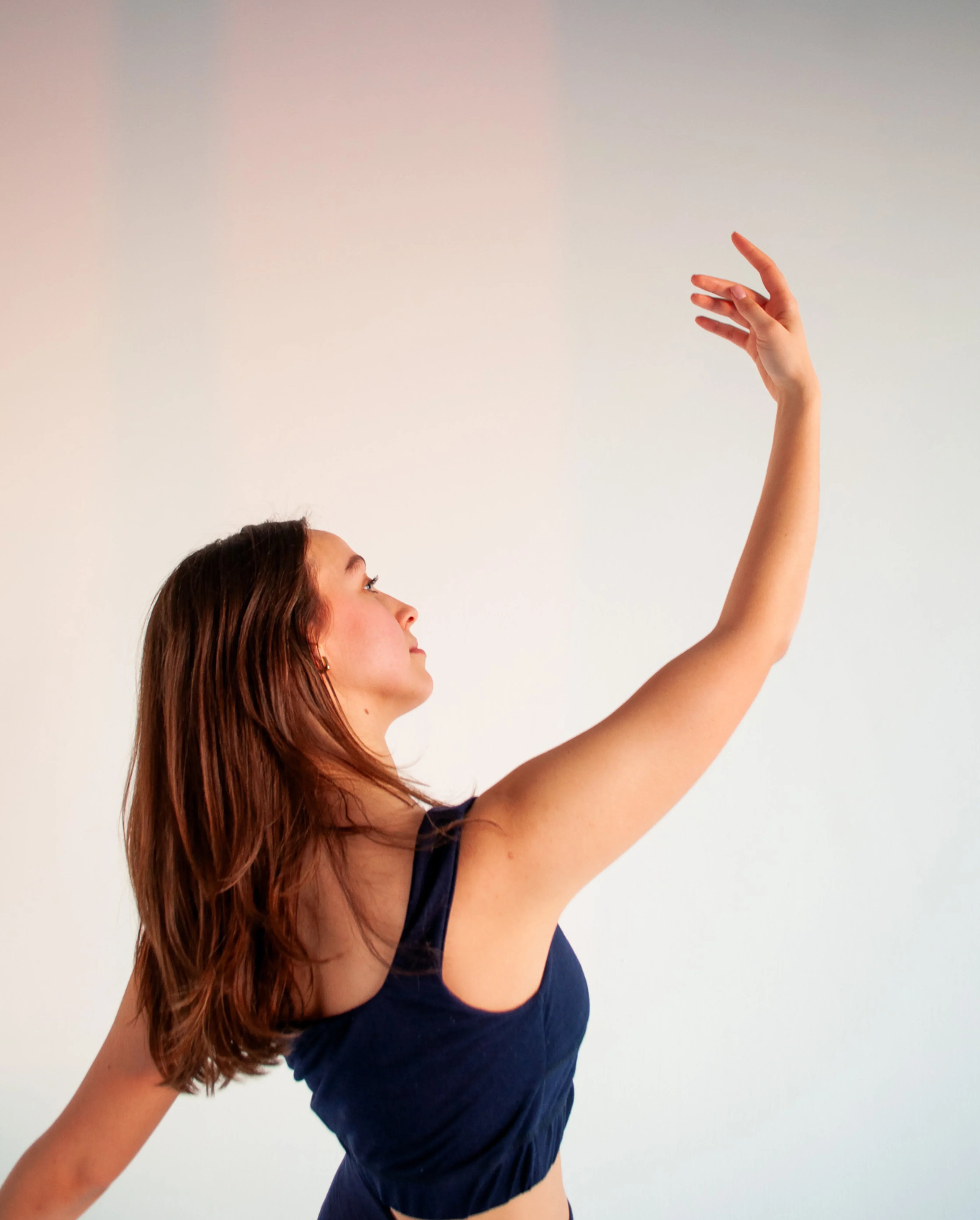 Merino Wool Sports Bra - Dark Blue 4 Merino Wool Sports Bra - Dark Blue - Zubek.Co