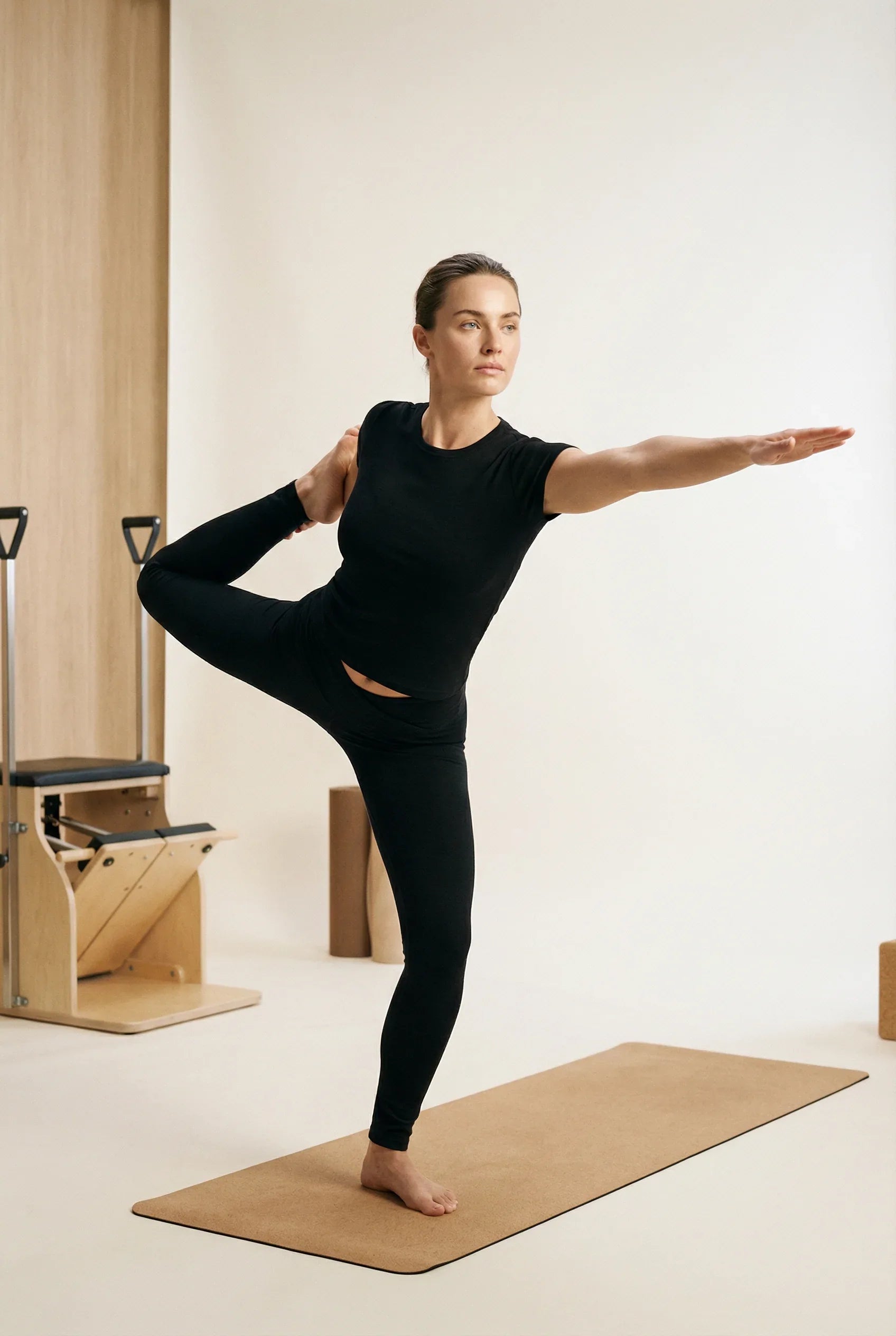 Merino Wool T-Shirt - Black - Zubek.Co