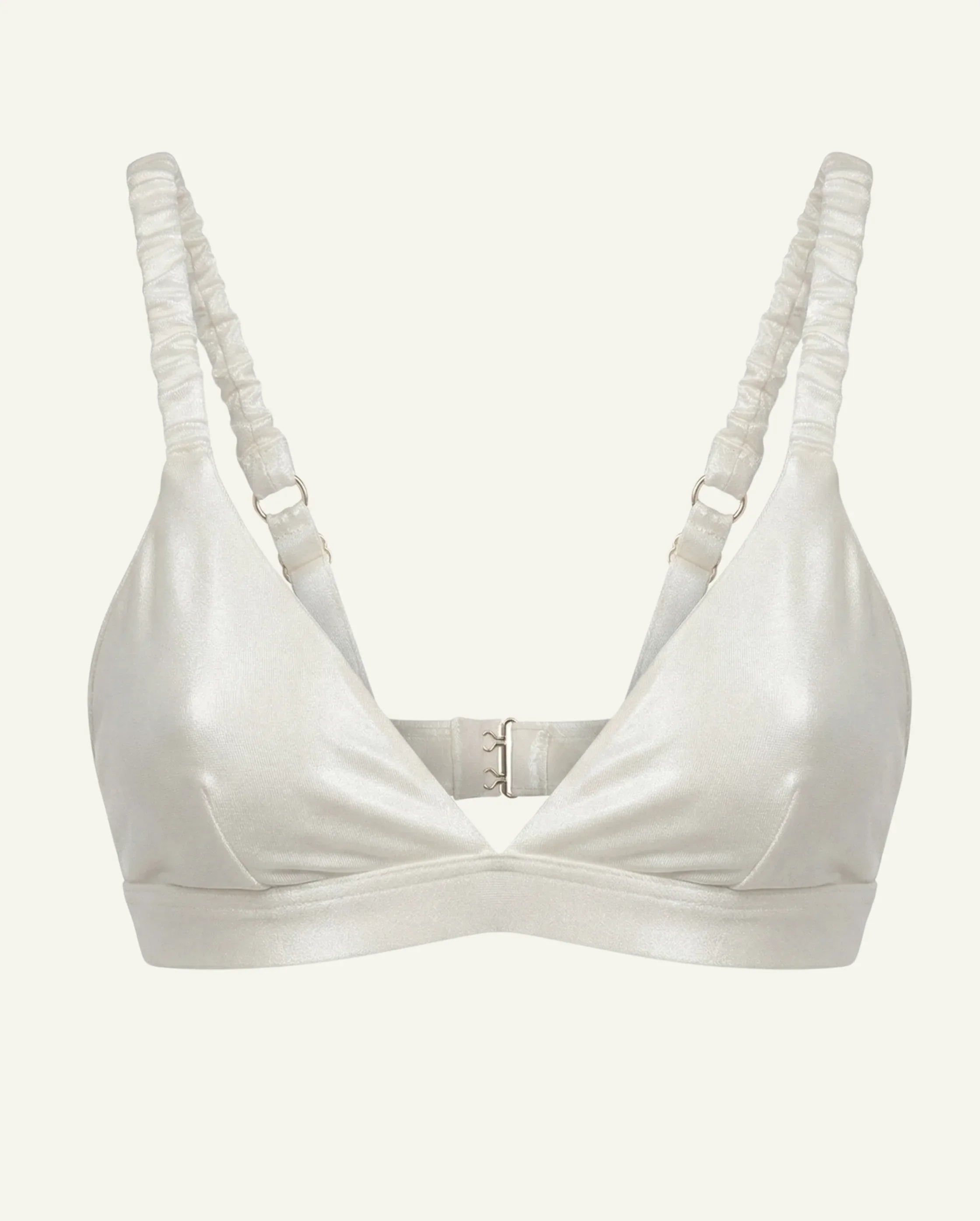 Silk Bra – White 1 Silk Bra – White - Zubek.Co