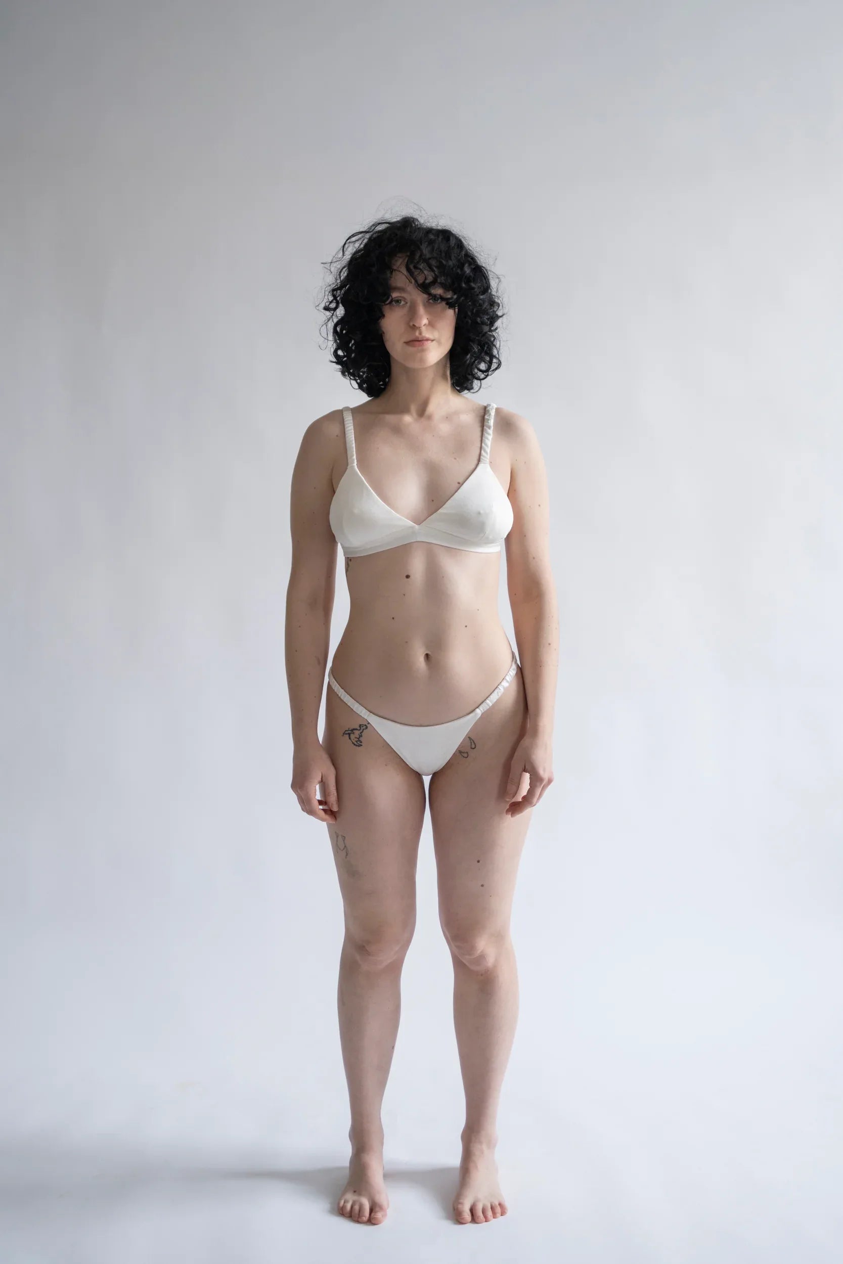 Silk Bra – White 2 Silk Bra – White - Zubek.Co