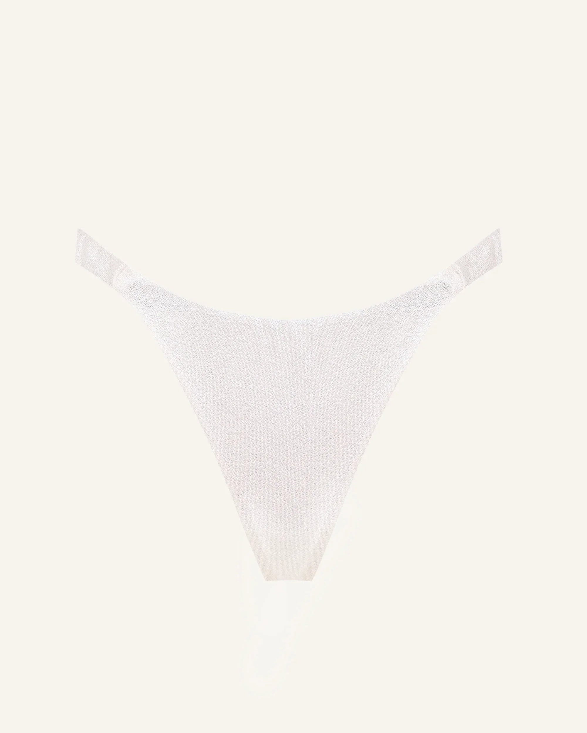 Silk Brazilian Briefs – White - Zubek.Co
