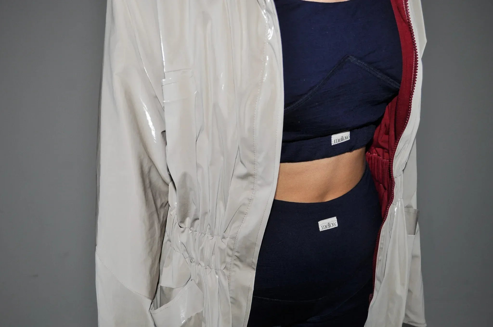 Single-Panel Cotton Windbreaker with Lyocell/Wool Lining - Beige 8 Single-Panel Cotton Windbreaker with Lyocell/Wool Lining - Beige - Zubek.Co