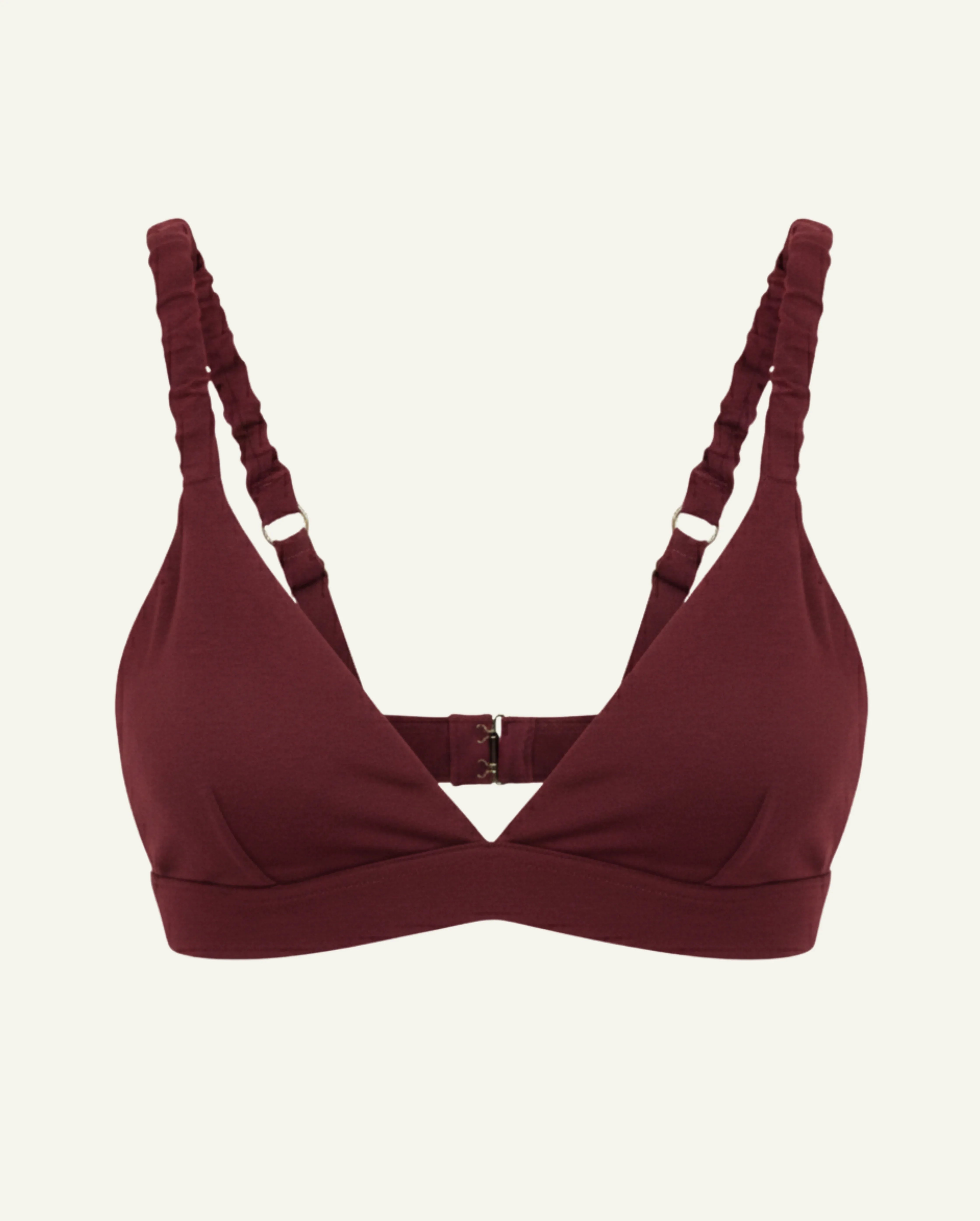 SeaCell Bra - Burgundy 1 Women's SeaCell Bra - Burgundy - Zubek.Co