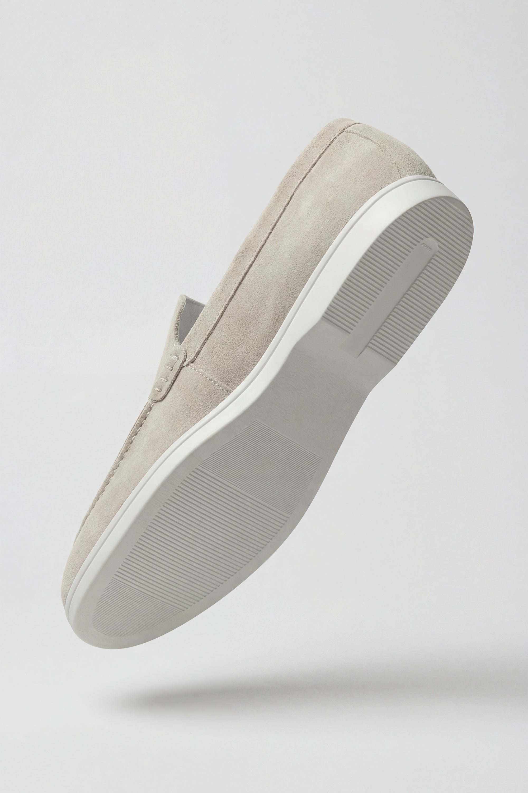 Florence Suede Loafer - Beige 4 Vercate - Suède Loafer - Herenschoen - Instappers - Italiaans Leer - Heren Schoenen - Beige