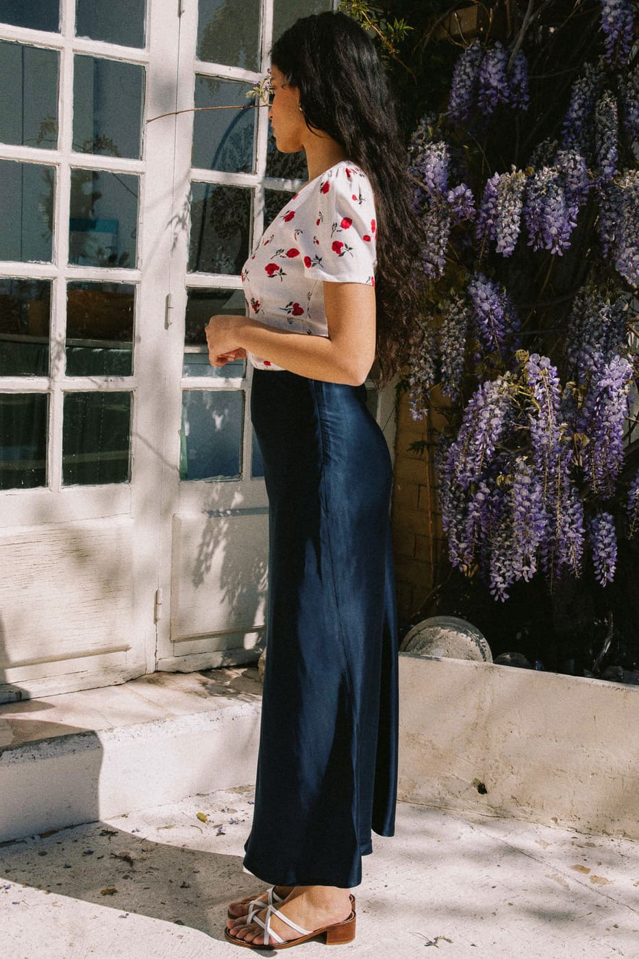 Skirt Iris navy 3 Skirt Iris navy