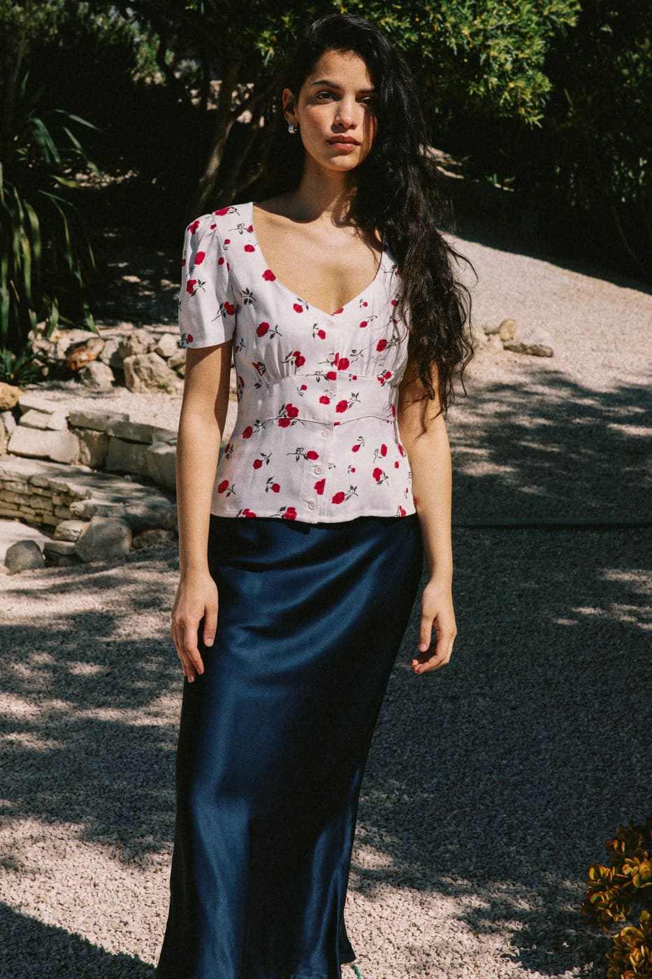 Skirt Iris navy 5 Skirt Iris navy