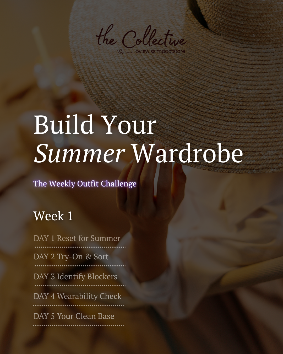 summer wardrobe challenge