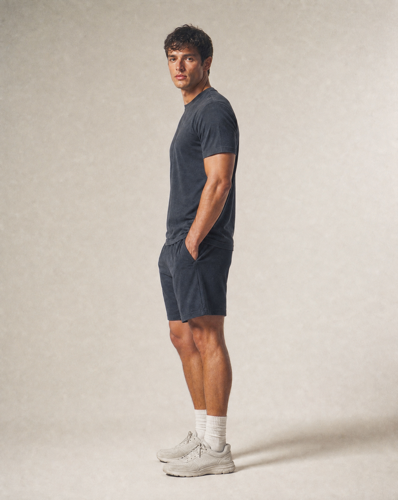 Men's Seaweed Sports T-shirt - Anthracite 3 Men's Seaweed Sports T-shirt - Anthracite