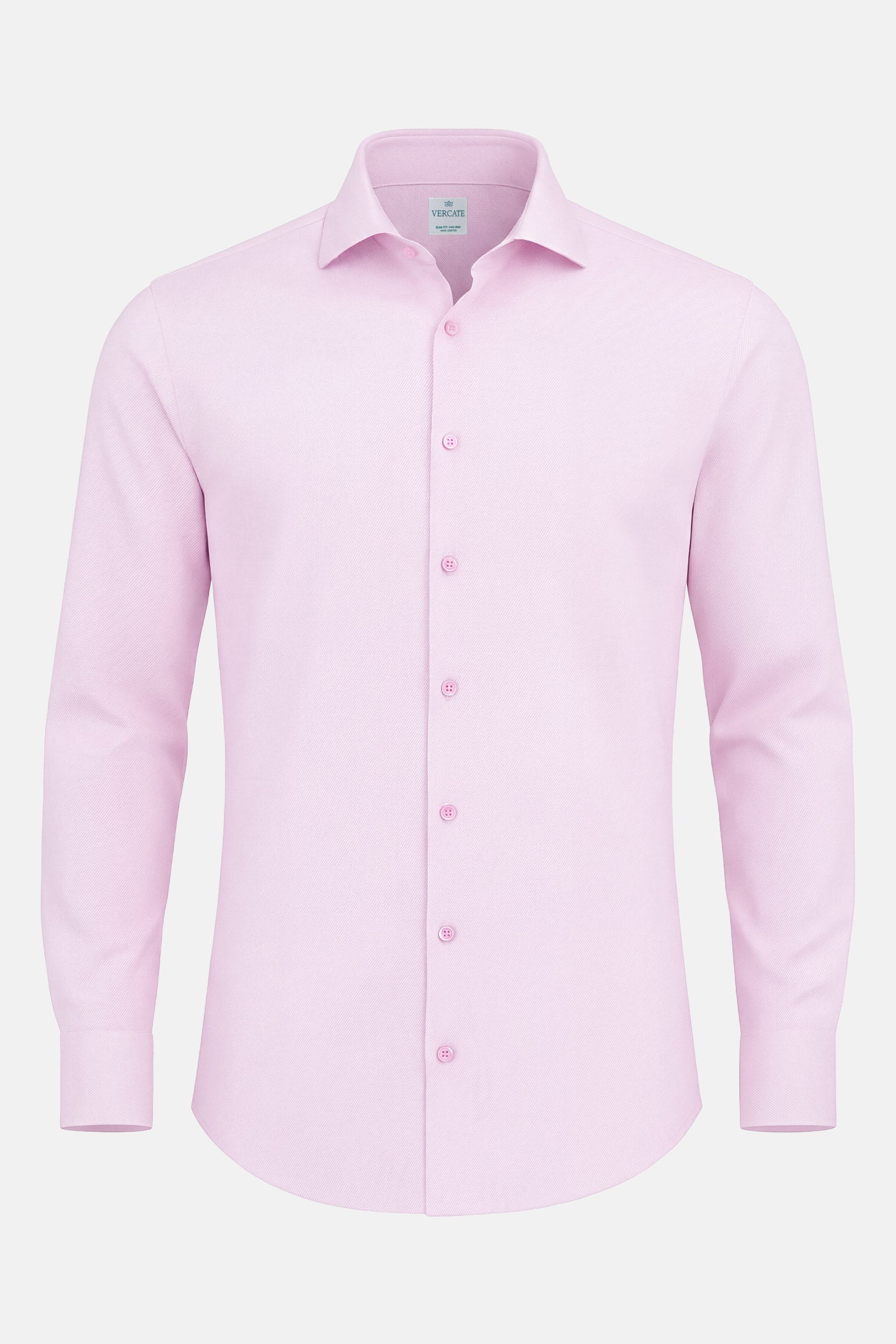 Non Iron Shirt - Twill - Pink 1 packshot
