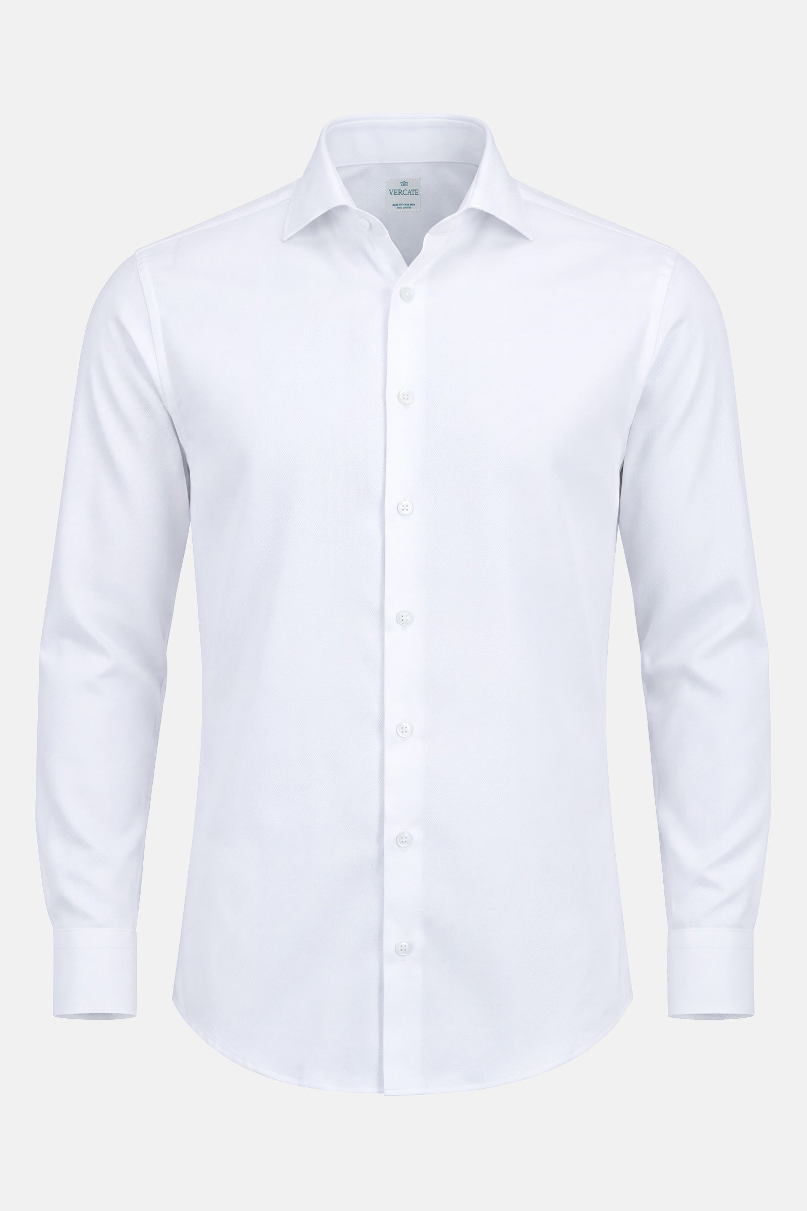 Non Iron Shirt - Twill - White 1 packshot