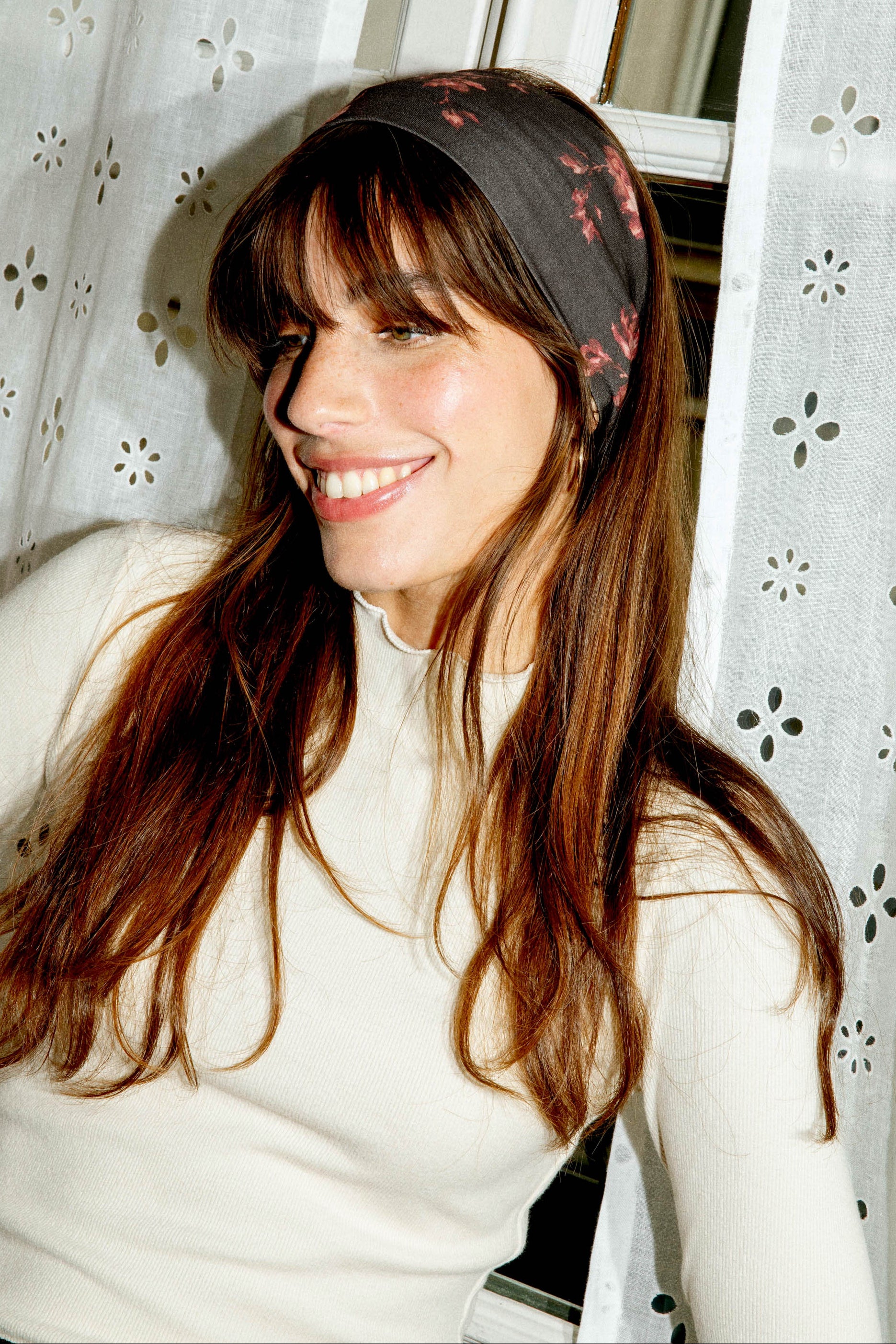 Brown headband 1 Brown headband