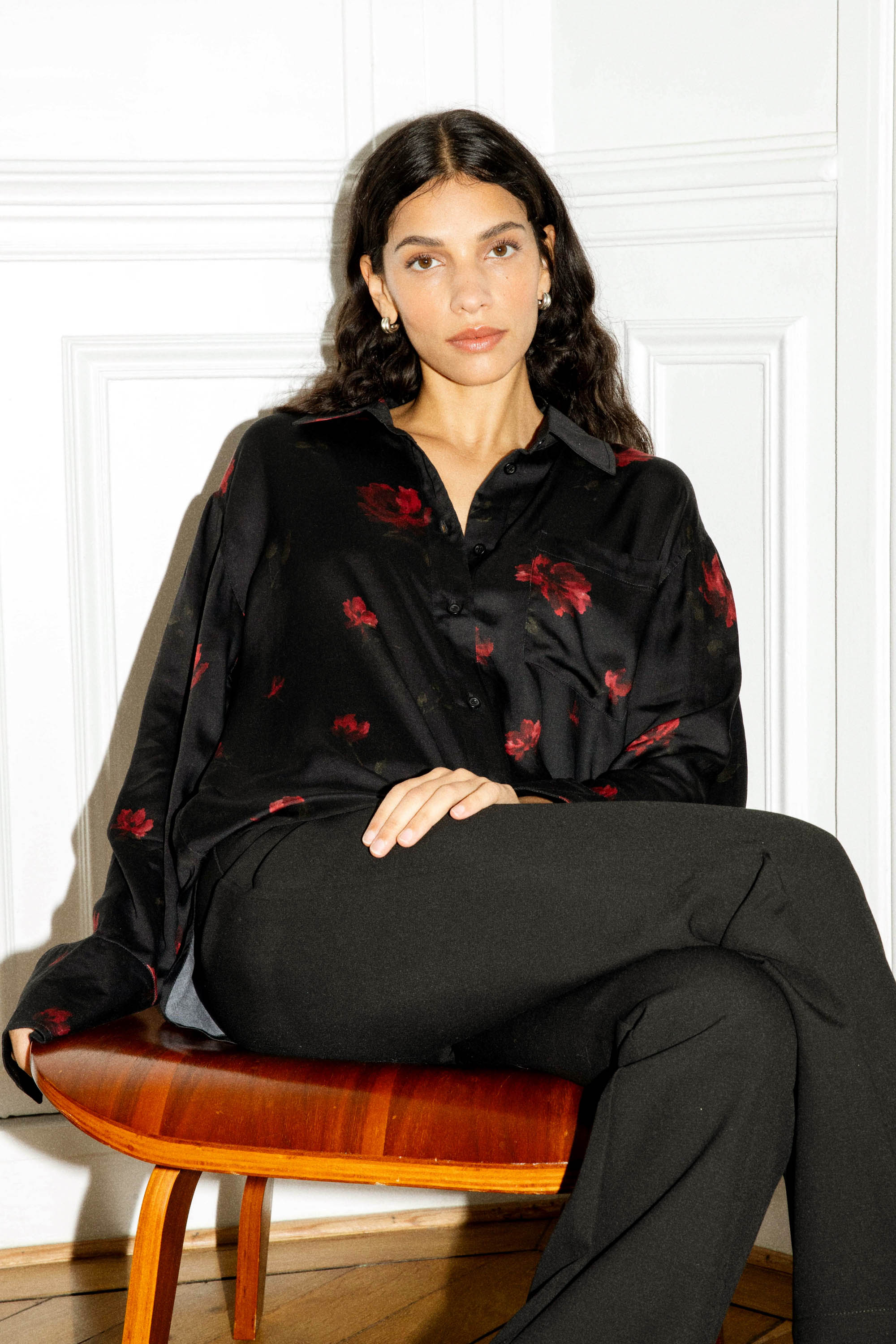 Shirt Kauri oversized black 1 Shirt Kauri oversized black
