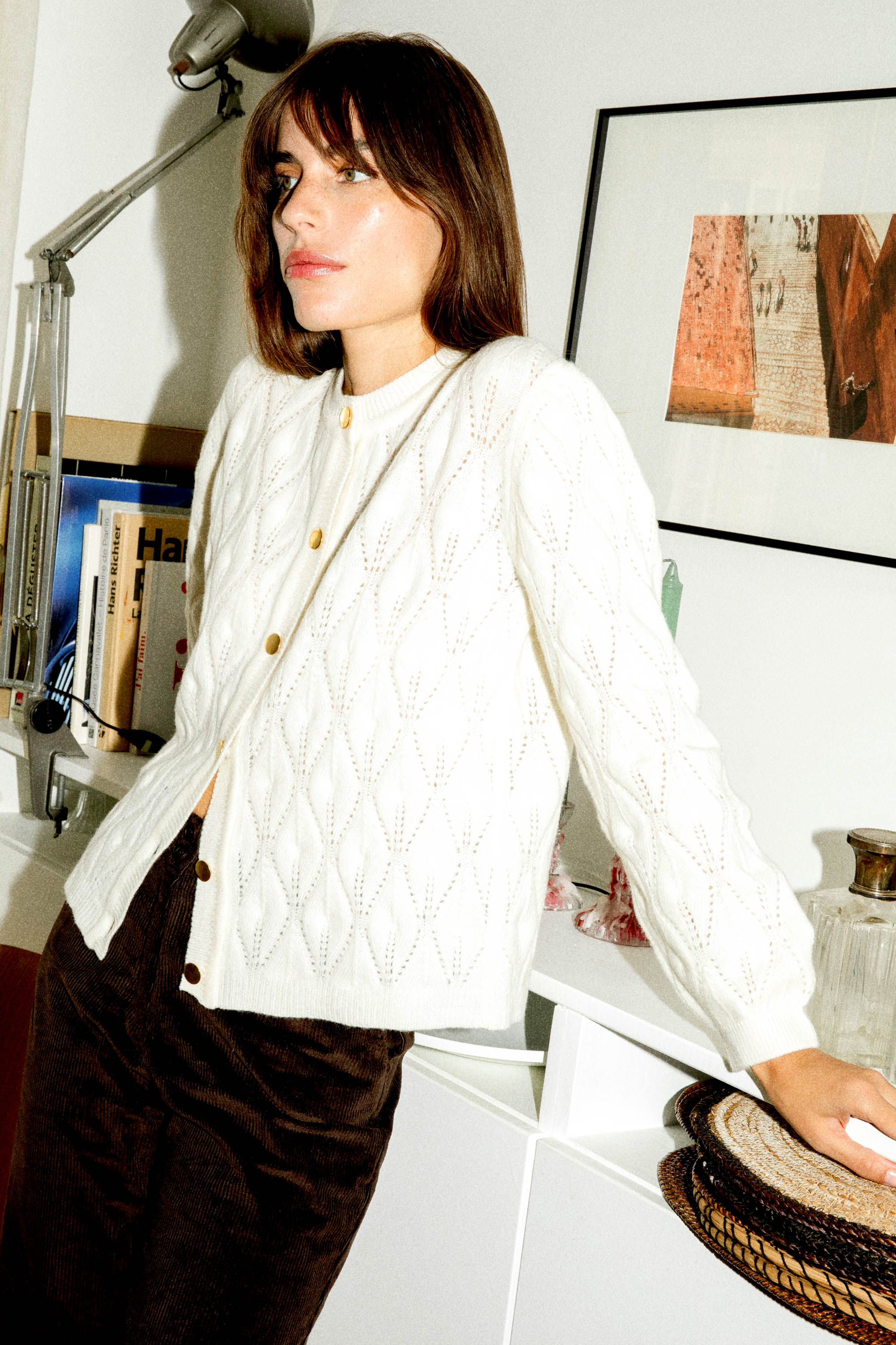 Cardigan Astelia off-white 3 Cardigan Astelia off-white