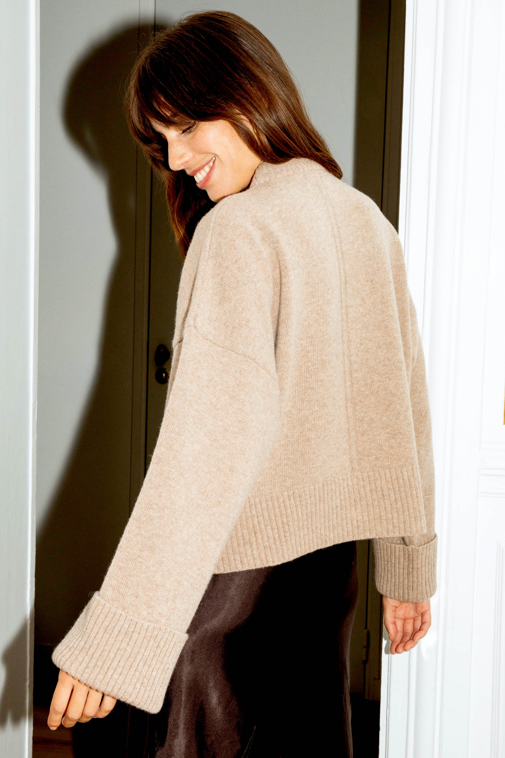 Sweater Zamia taupe 4 Sweater Zamia taupe