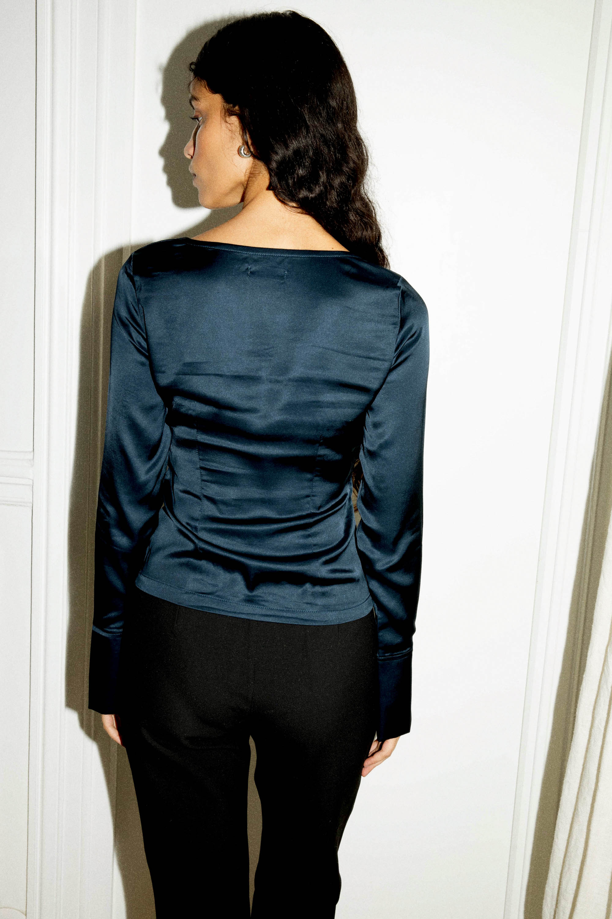 Top Azalée navy 4 Top Azalée navy