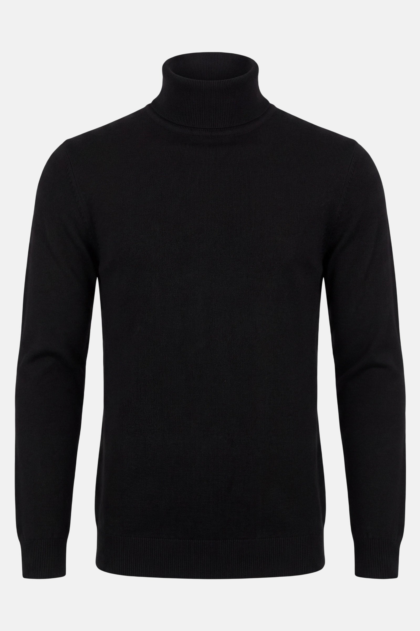 Turtleneck Sweater - Cashmere Blend - Black 1 packshot