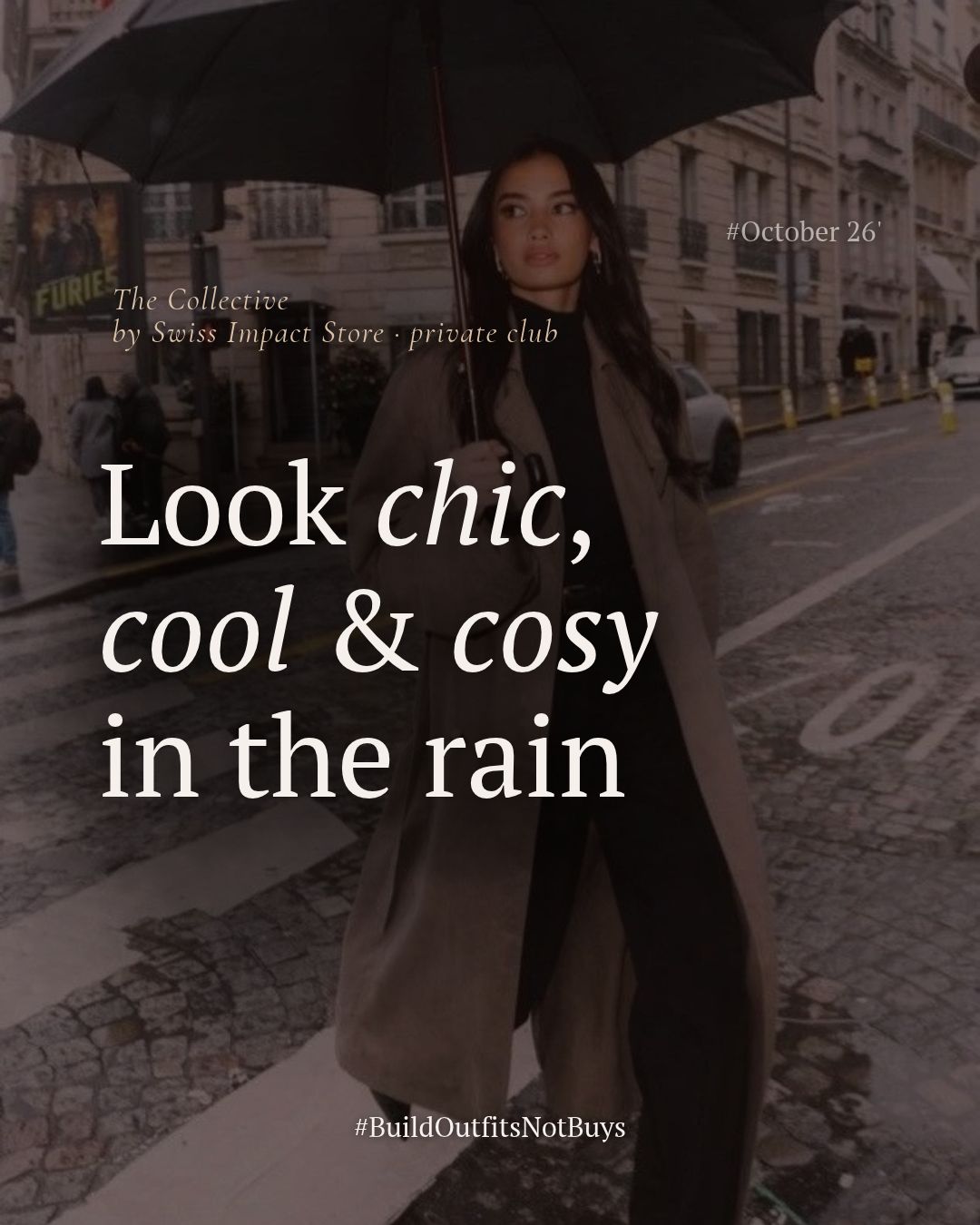 look cute in the rain